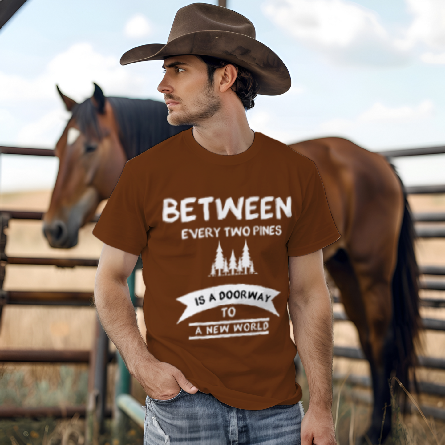 A New World Forest Adventure T-shirt - Casual Koala