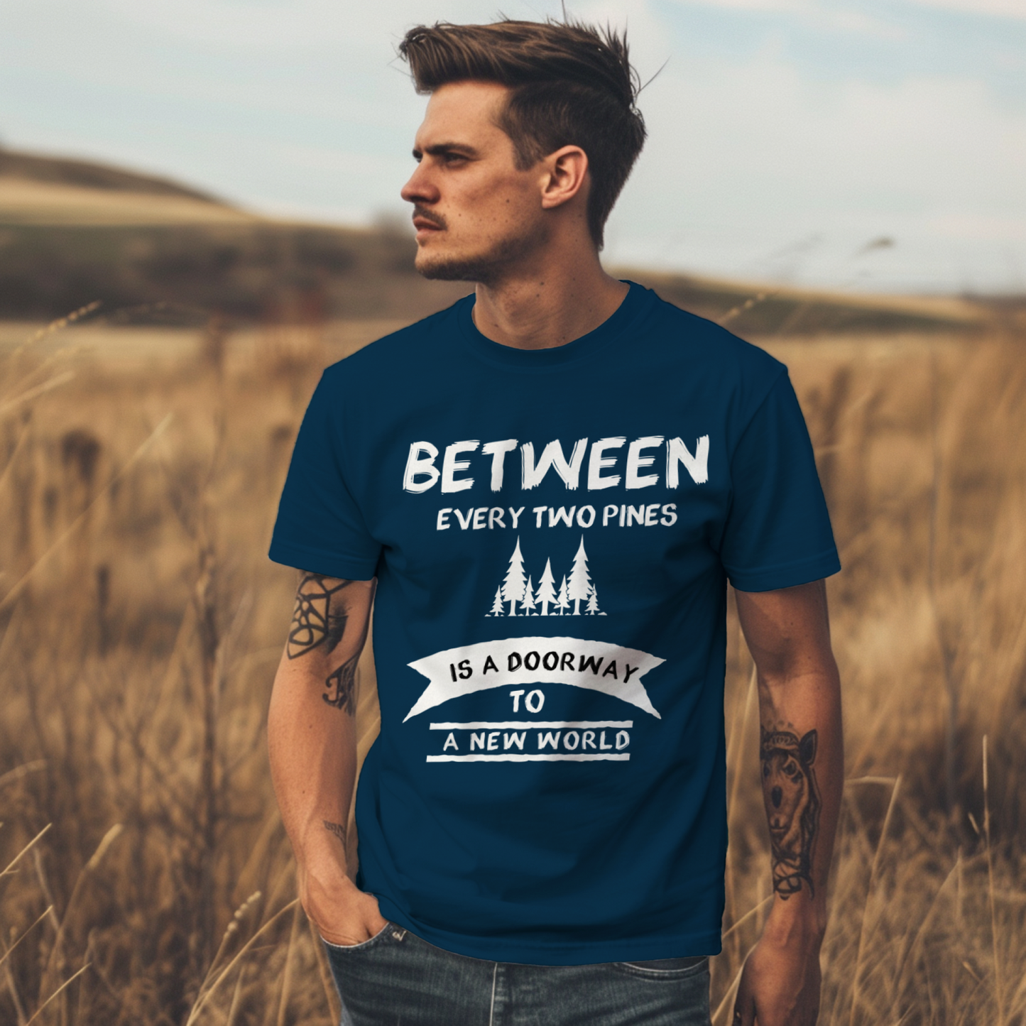 A New World Forest Adventure T-shirt - Casual Koala