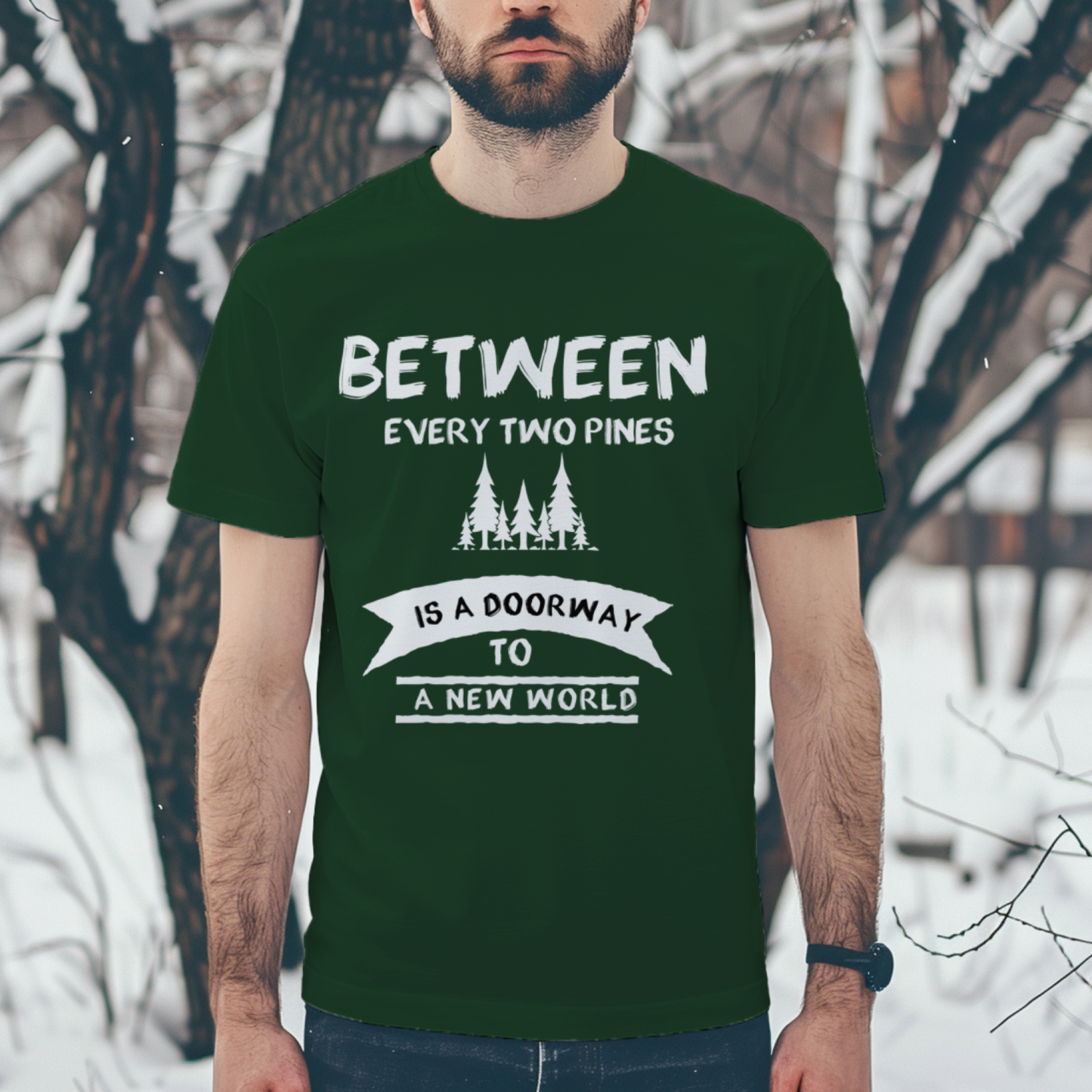 A New World Forest Adventure T-shirt - Casual Koala