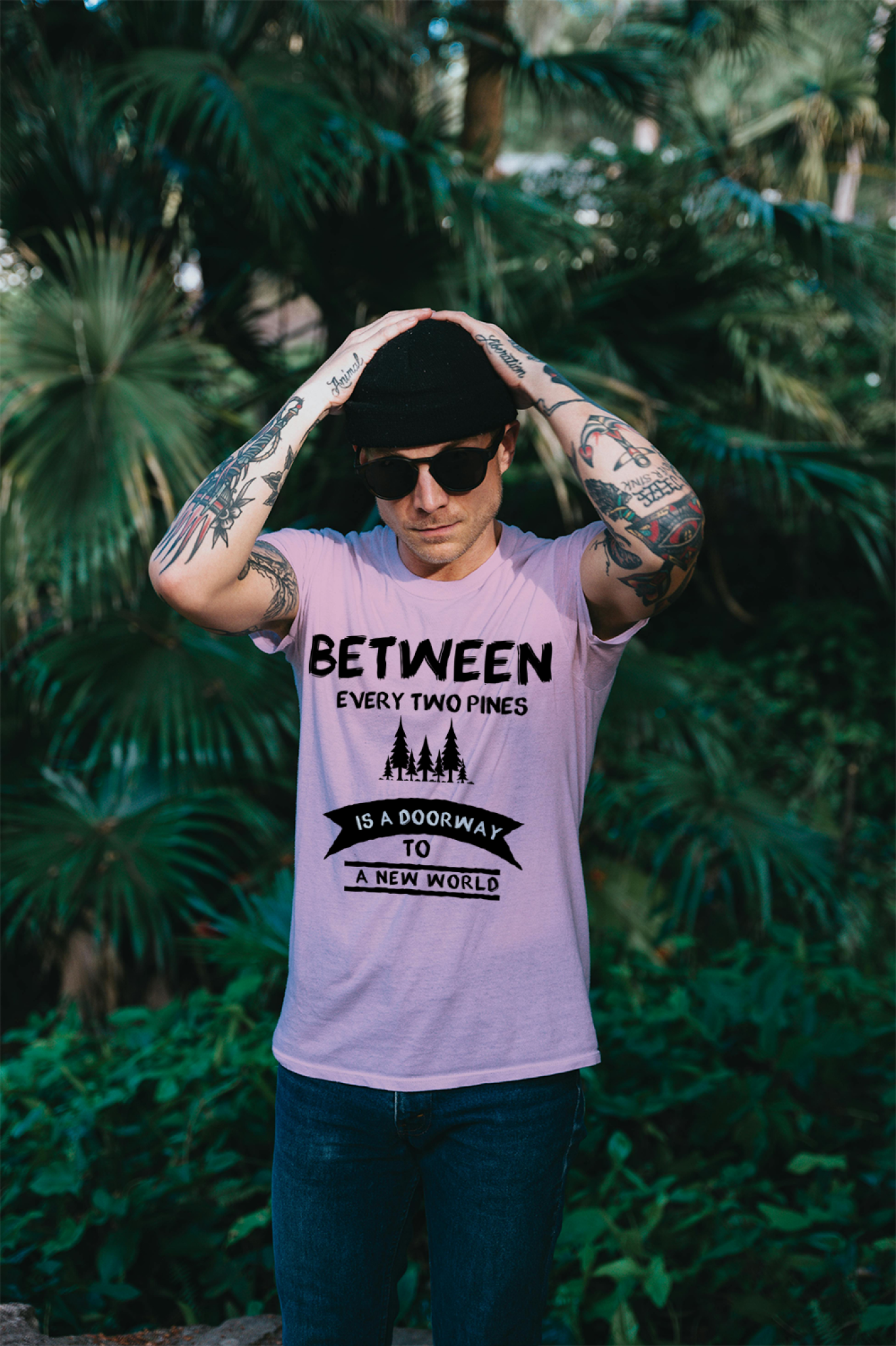 Forest Adventure T-shirt for Men - Casual Koala