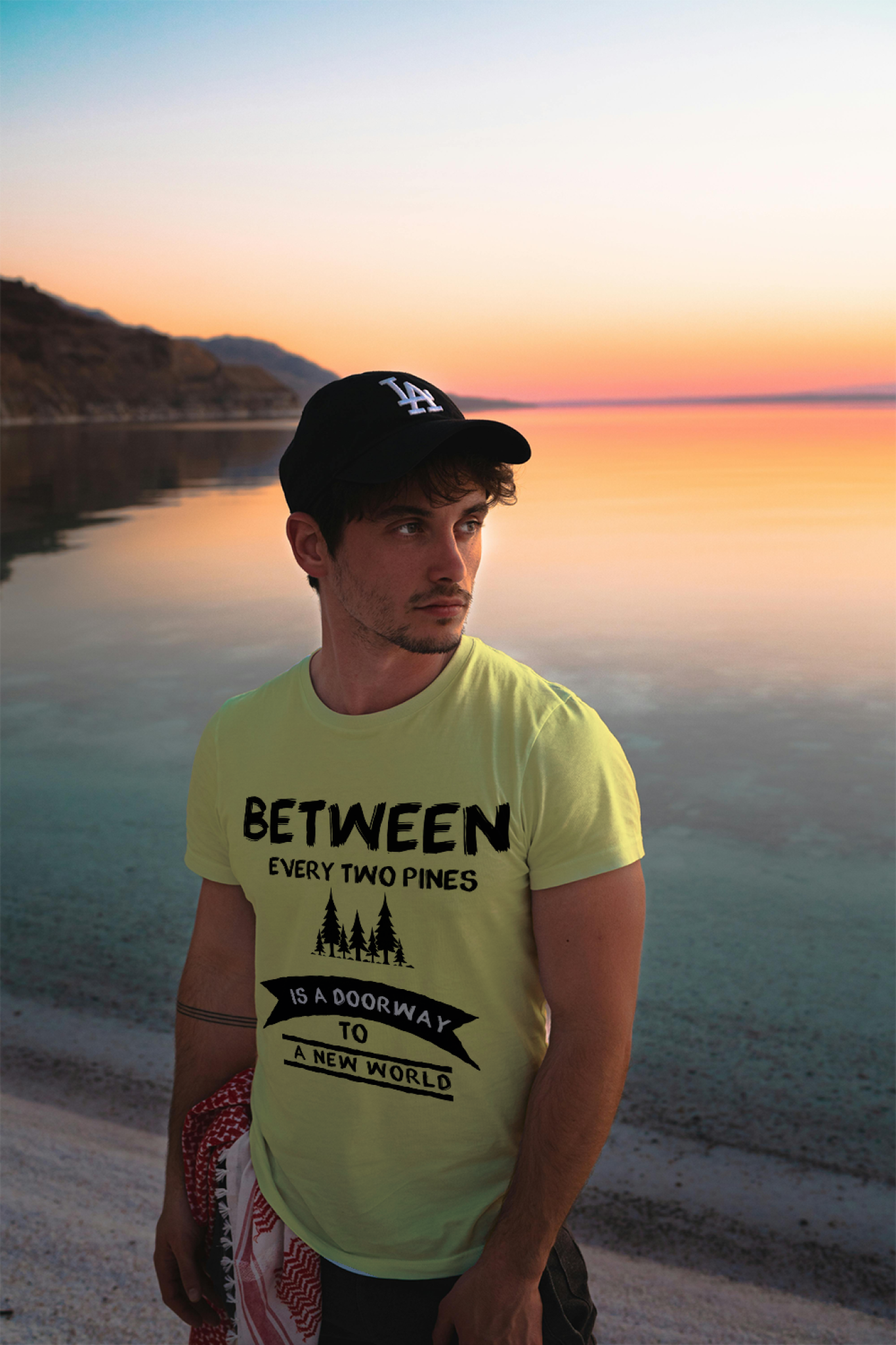 Forest Adventure T-shirt for Men - Casual Koala