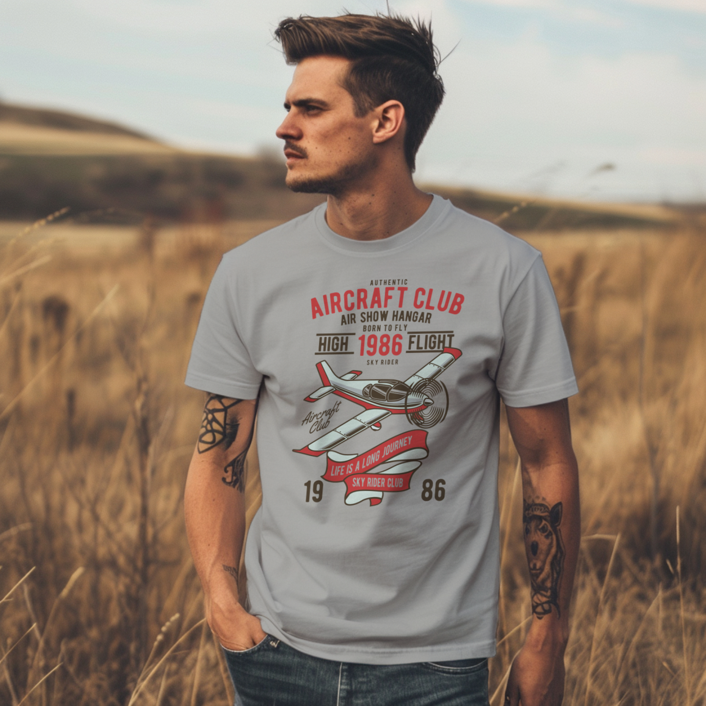 Aviation T-shirt For Men