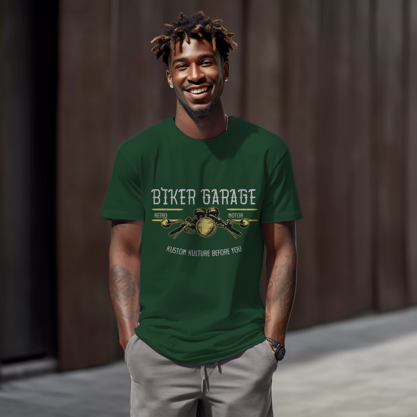 Biker T-shirt for Men