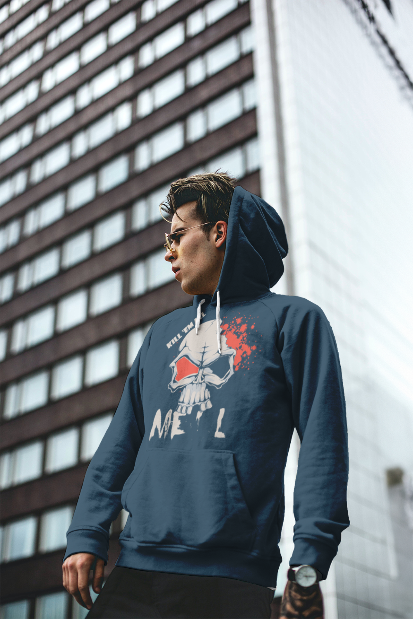 Kill EM All Unisex Hoodie - Casual Koala