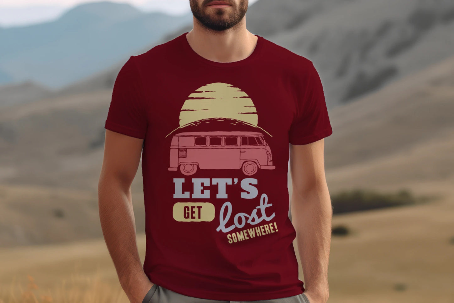 Regular Fit Travel T-shirt for Men
