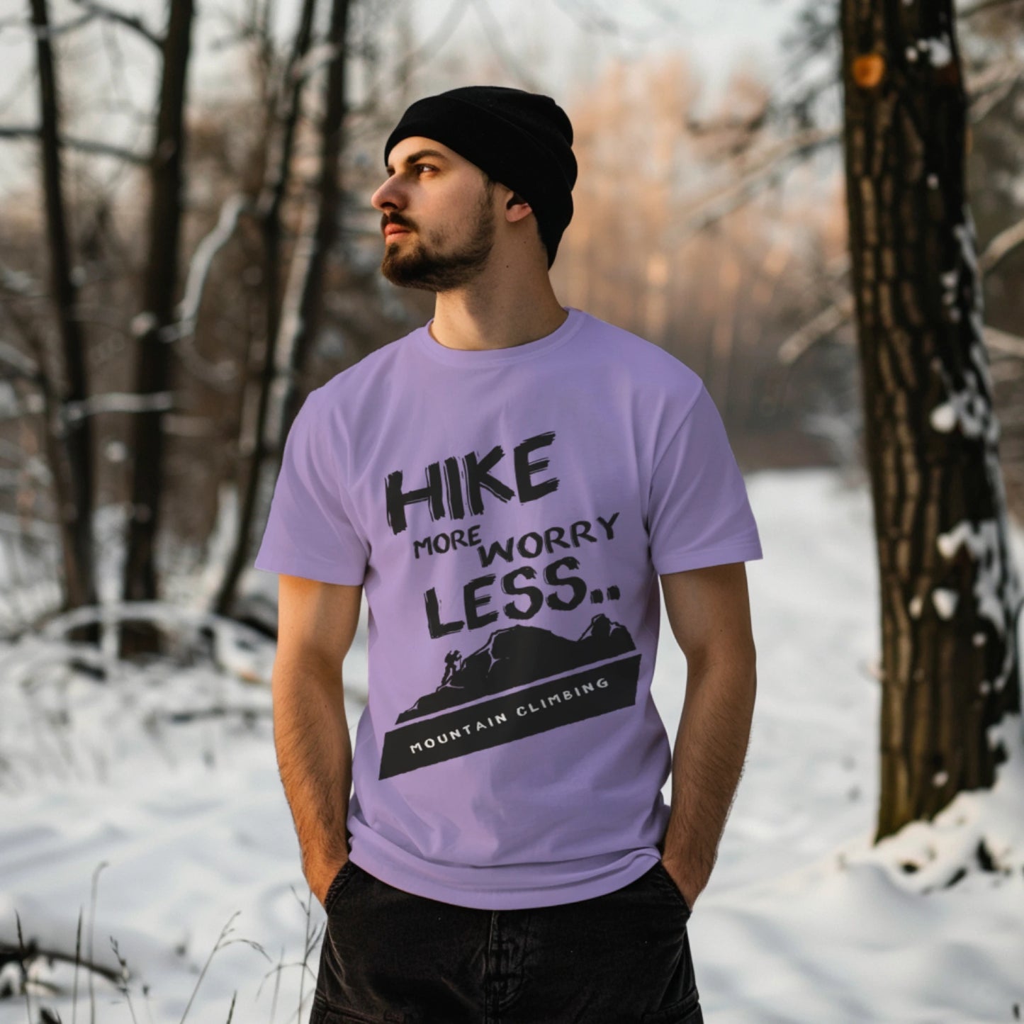 Regular Fit Hiking T-shirt for Men