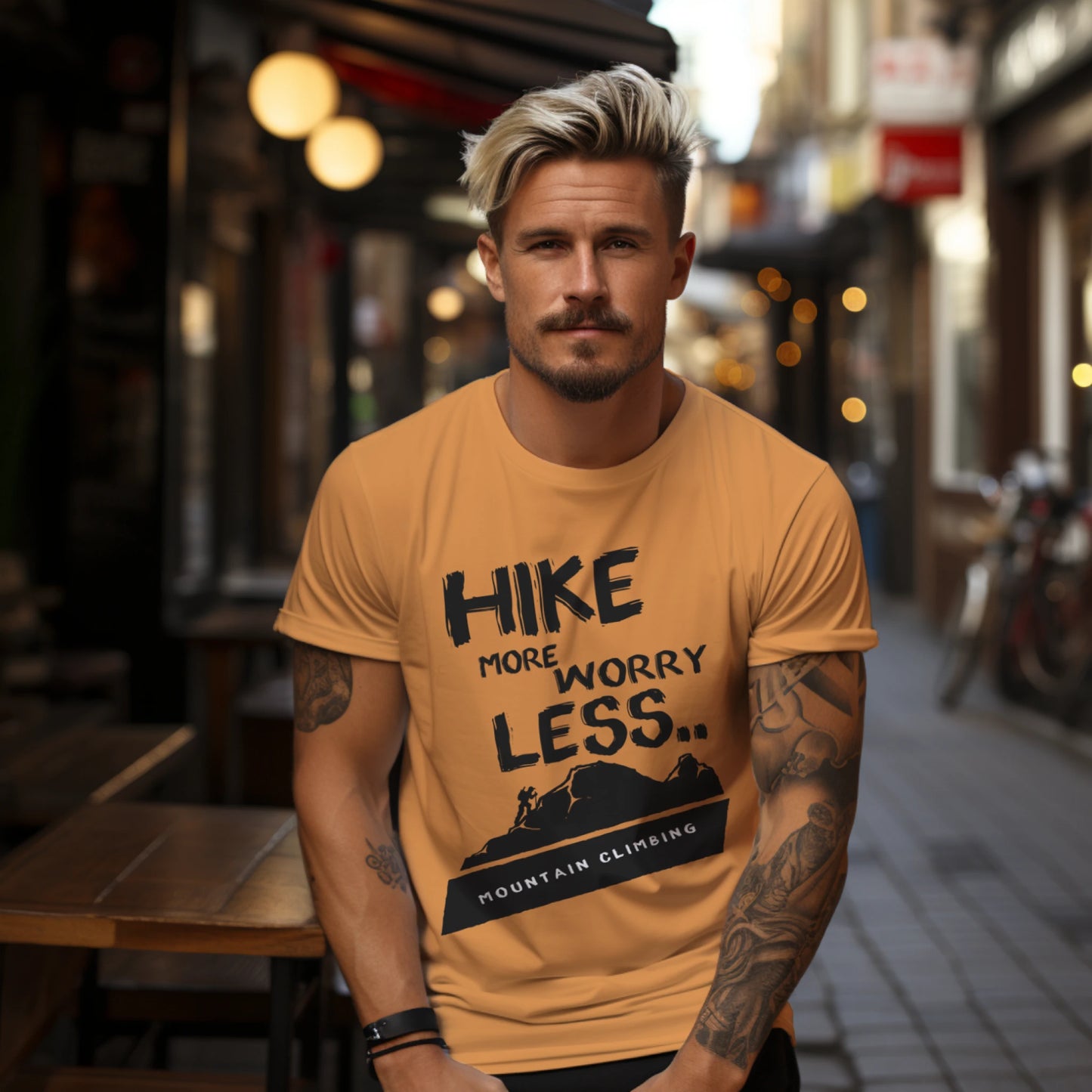 Regular Fit Hiking T-shirt for Men