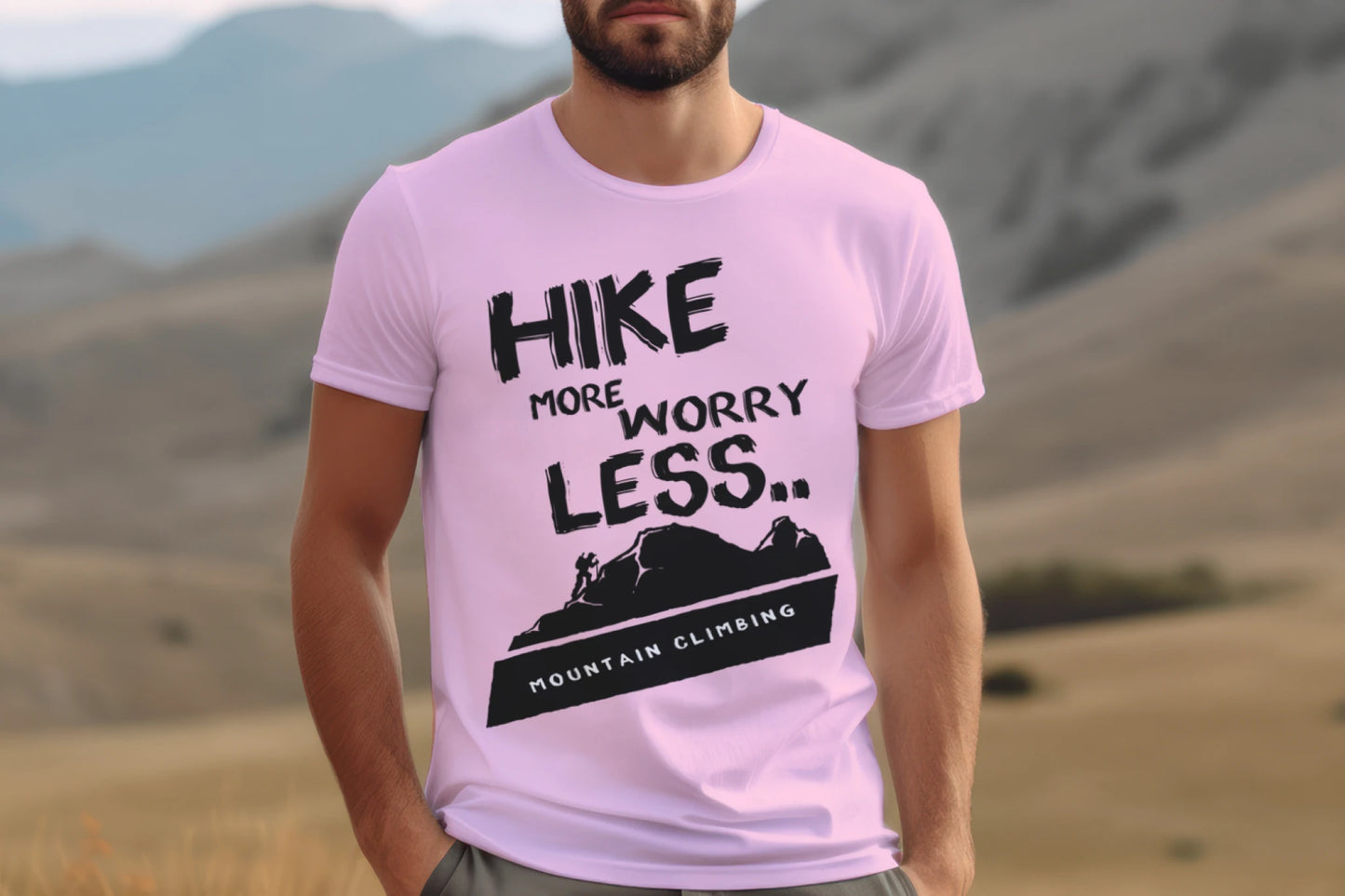 Regular Fit Hiking T-shirt for Men