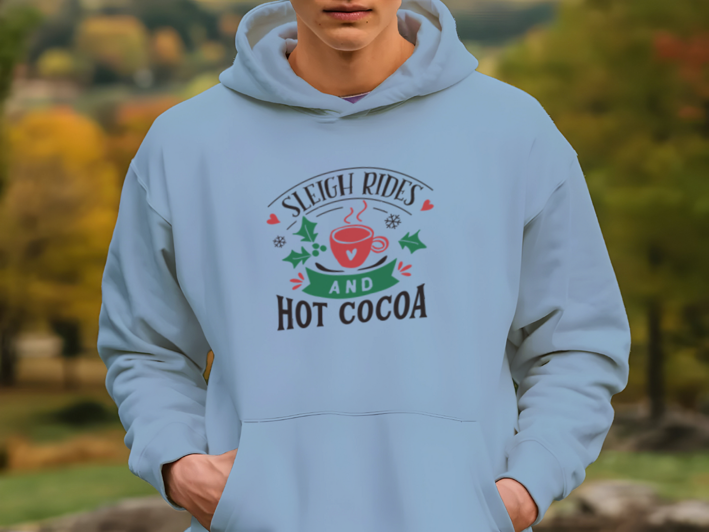 Hot Cocoa Unisex Hoodie - Casual Koala