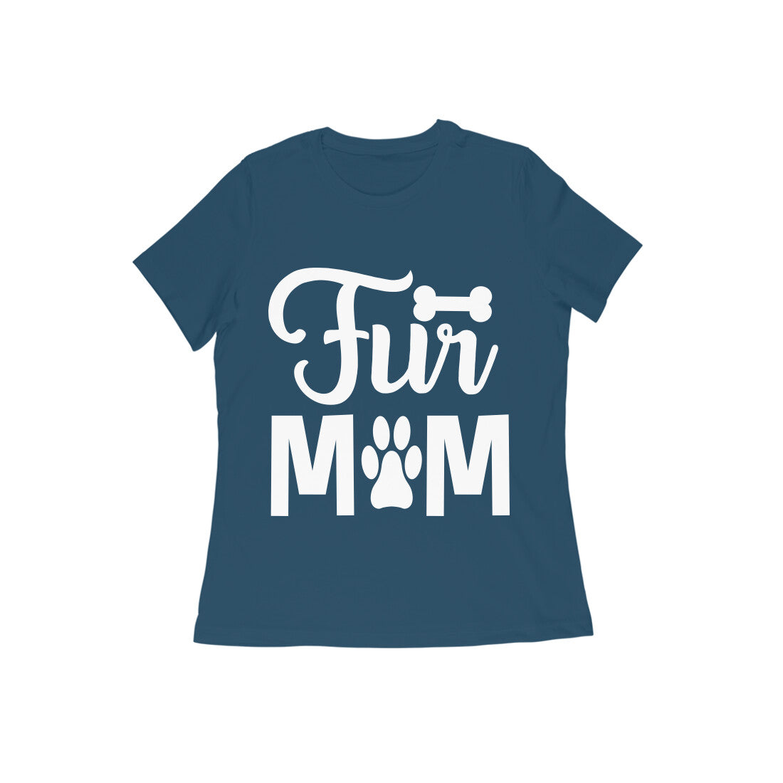 Fur Mom Printed T-shirt for Women - Casual Koala