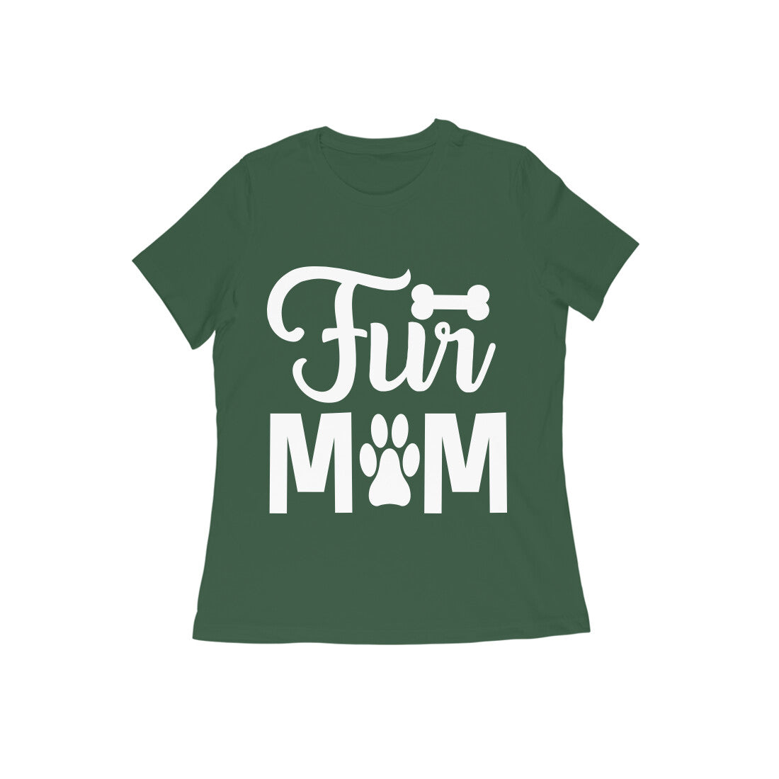 Fur Mom Printed T-shirt for Women - Casual Koala