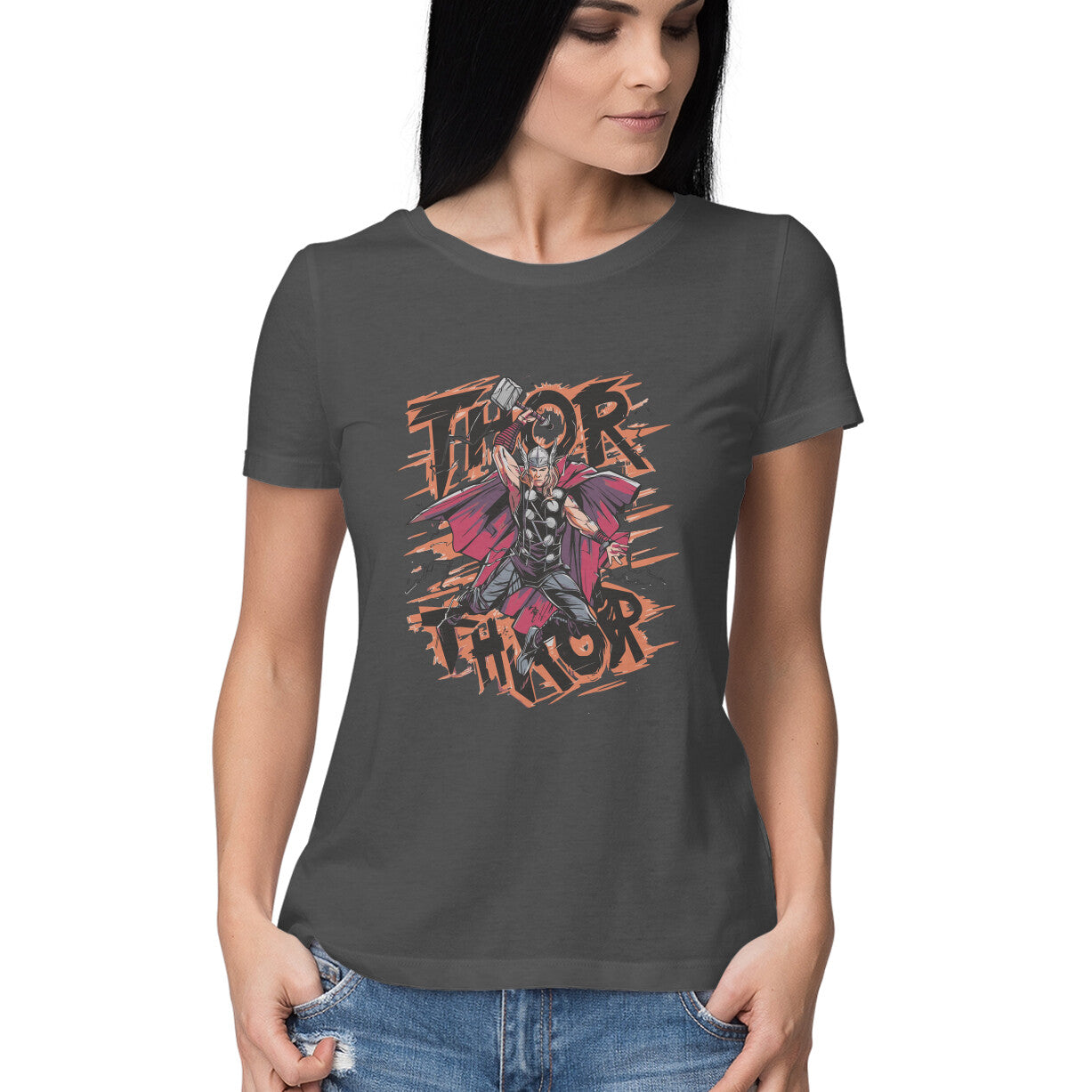 Thor Half Sleeve T-Shirt for Women
