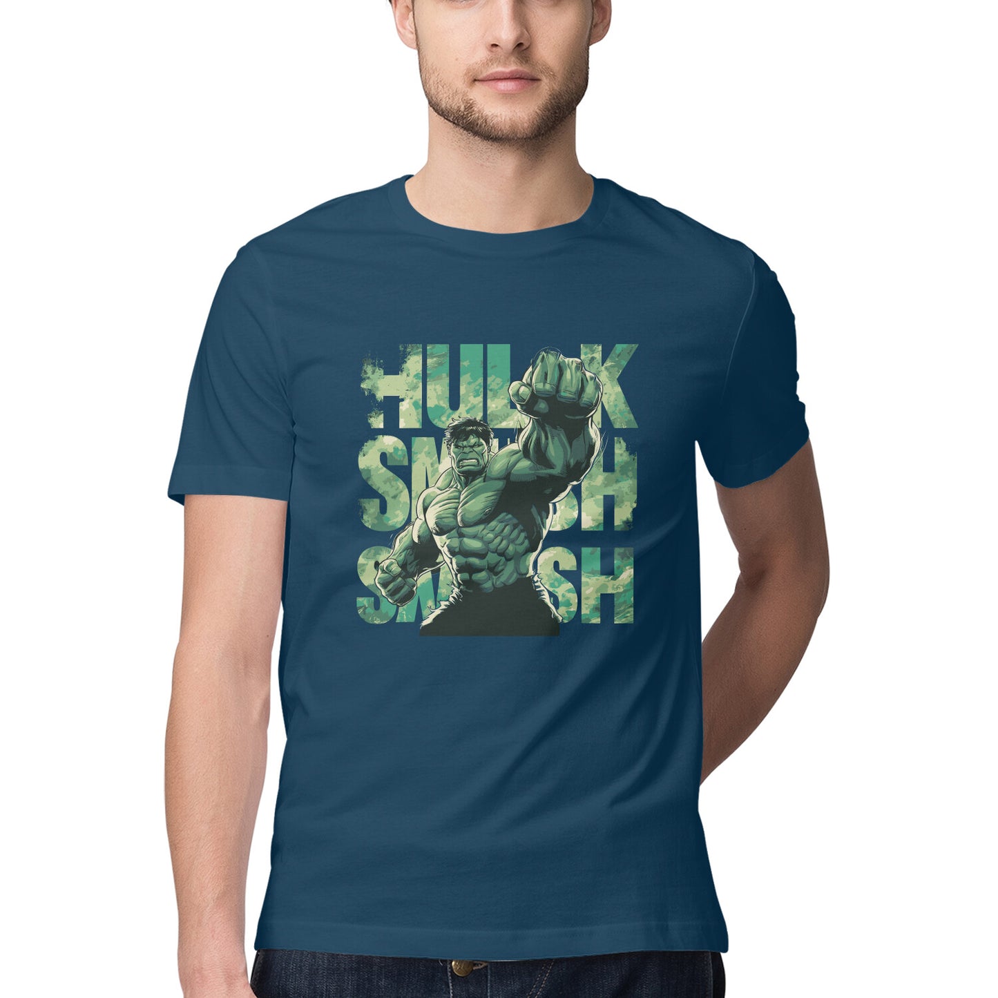 Regular Fit Hulk T-shirt for Men