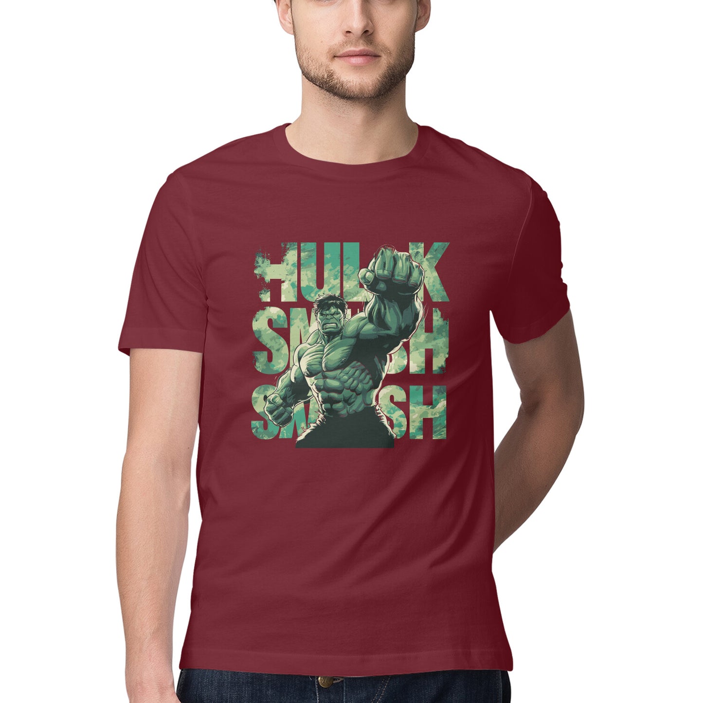 Regular Fit Hulk T-shirt for Men