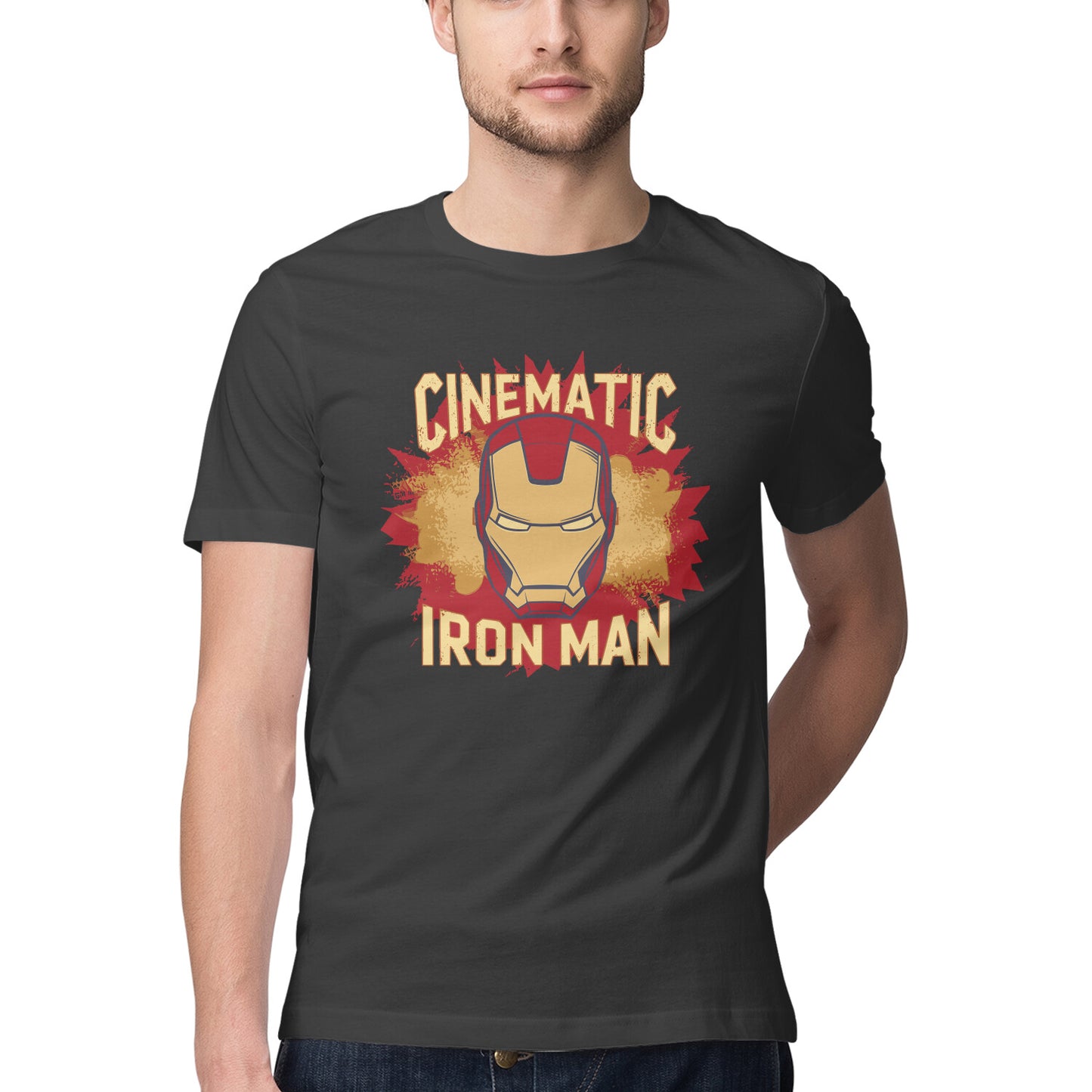 Cinematic Iron Man T-Shirt for Men