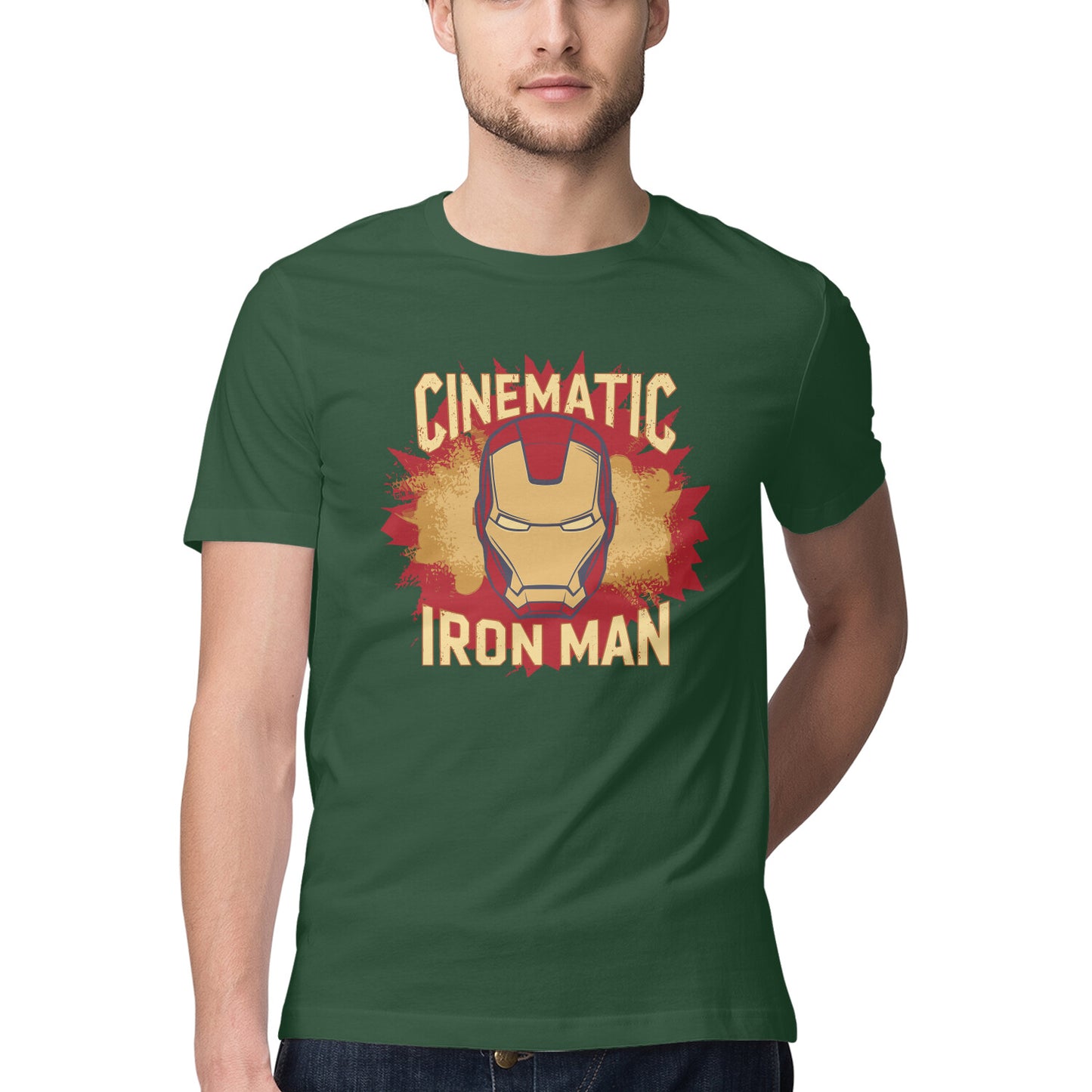 Cinematic Iron Man T-Shirt for Men