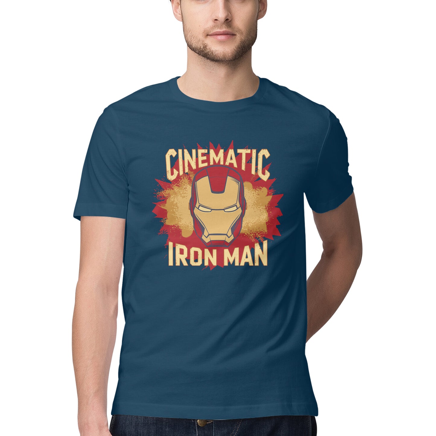 Cinematic Iron Man T-Shirt for Men