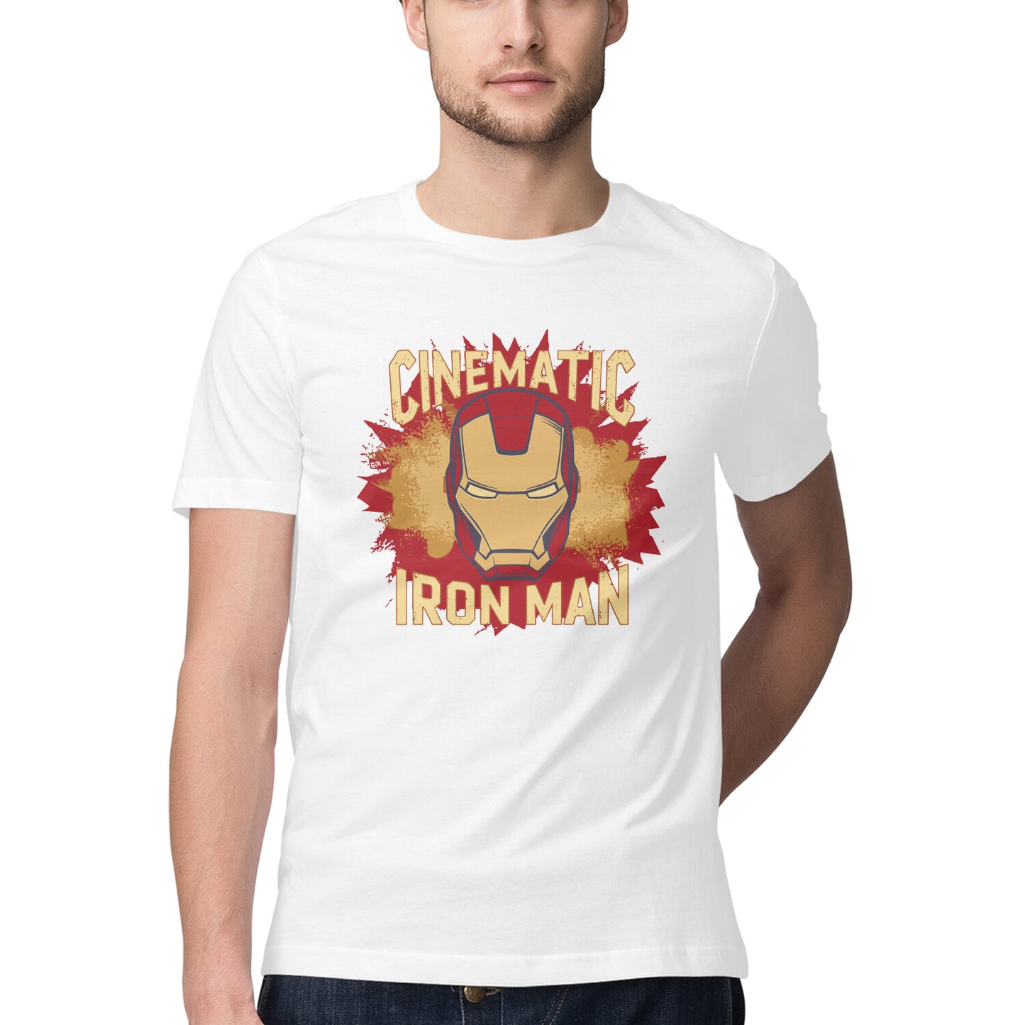 Cinematic Iron Man T-Shirt for Men