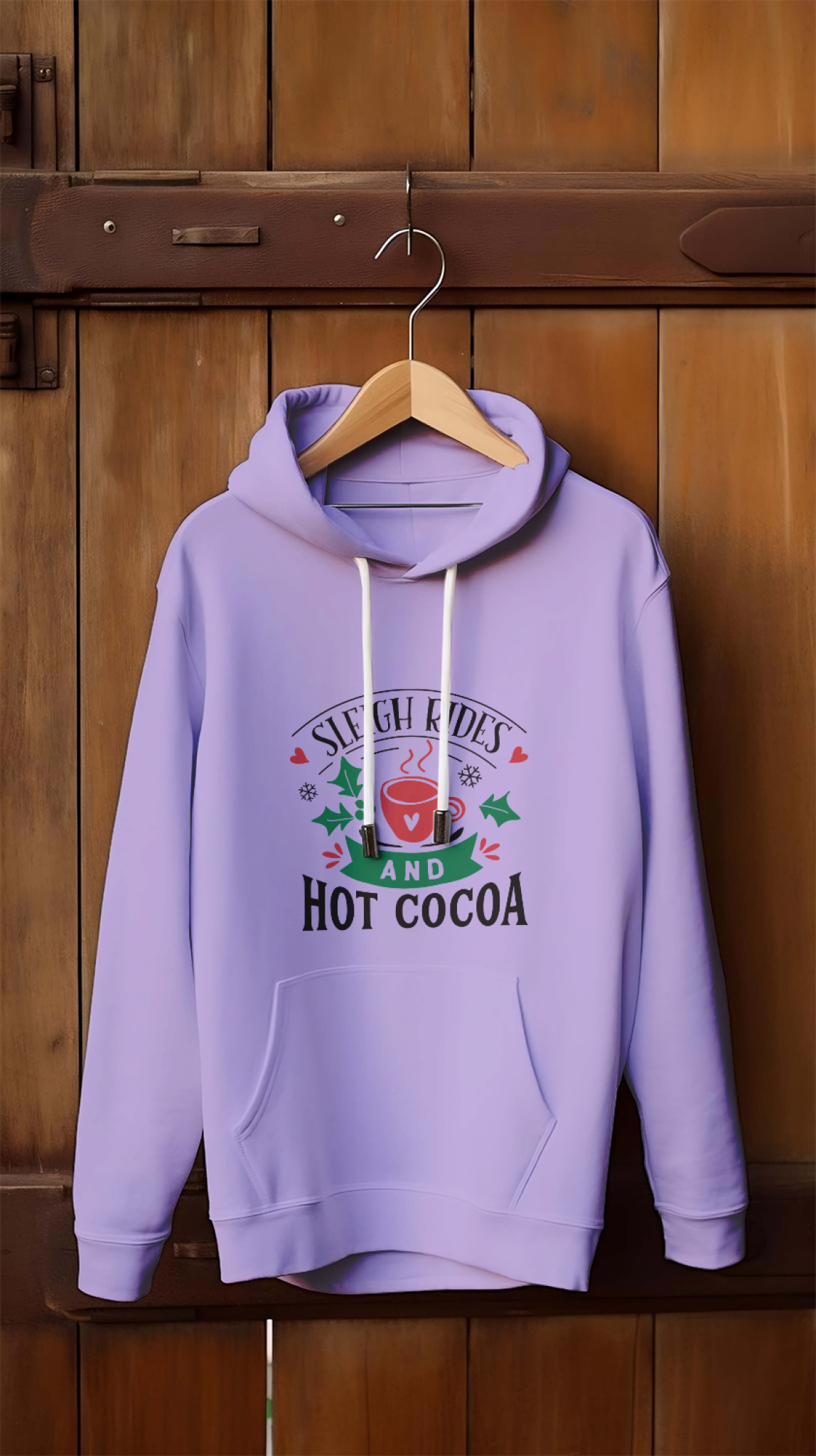 Hot Cocoa Unisex Hoodie - Casual Koala