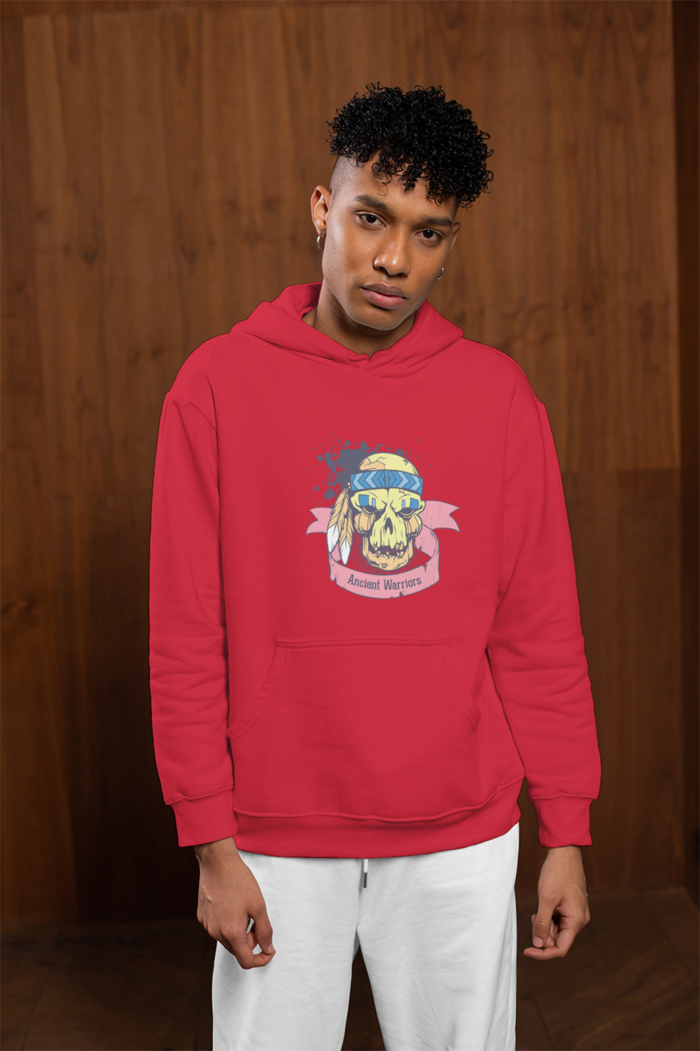 Ancient Warriors Printed Unisex Hoodie - Casual Koala