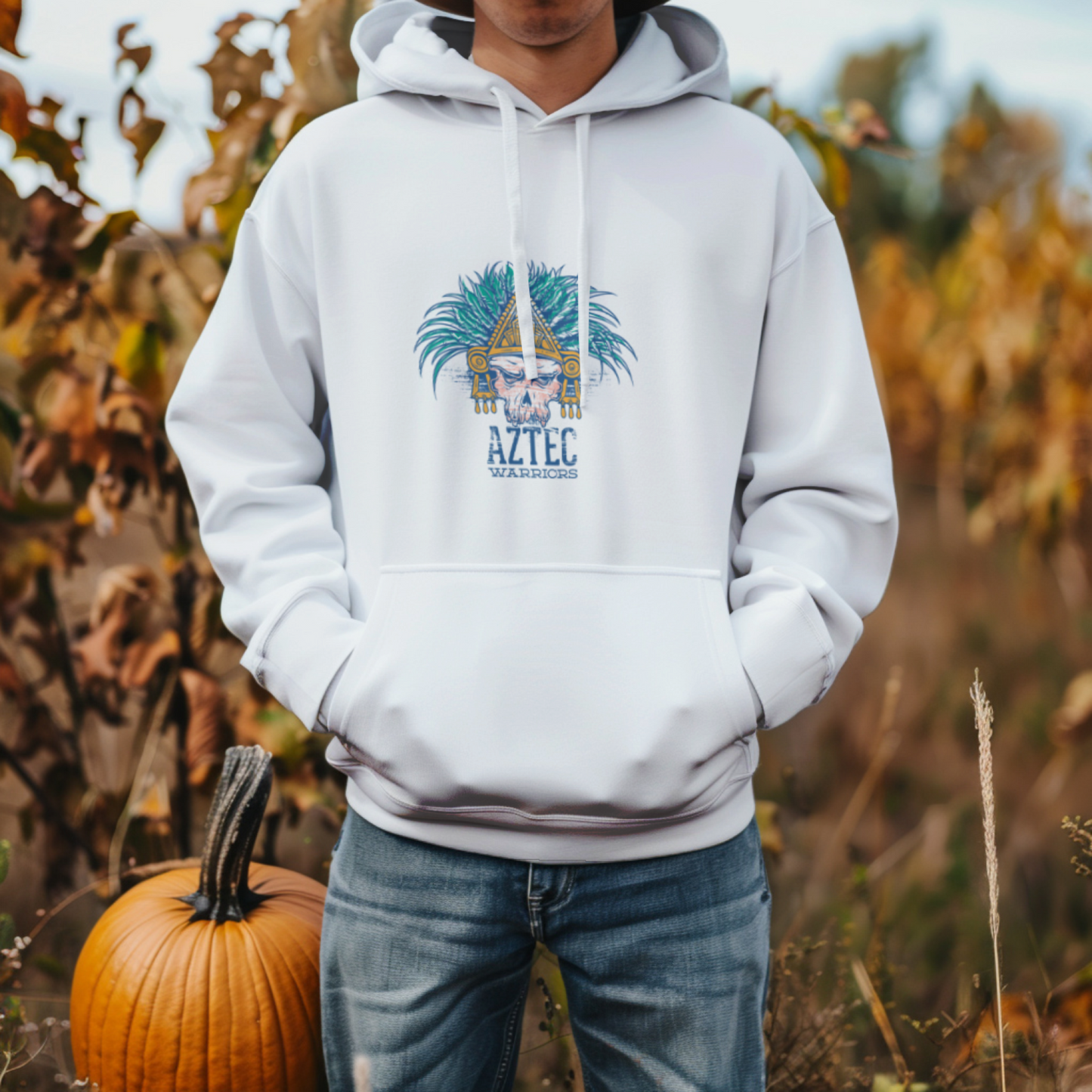 Aztec Warrior Unisex Hoodie - Casual Koala