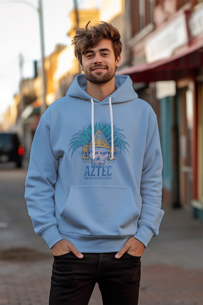 Aztec Warrior Unisex Hoodie - Casual Koala