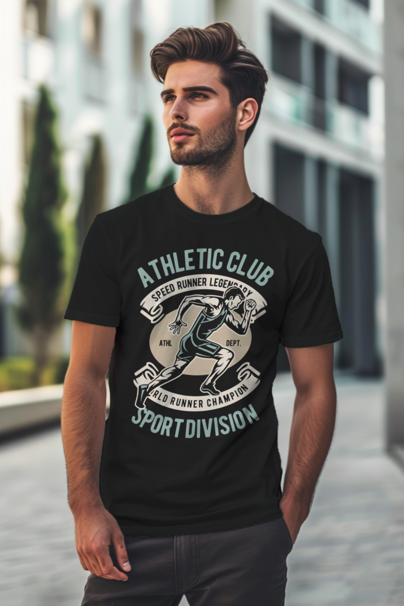 Casual Koala - Running T-shirt for Men