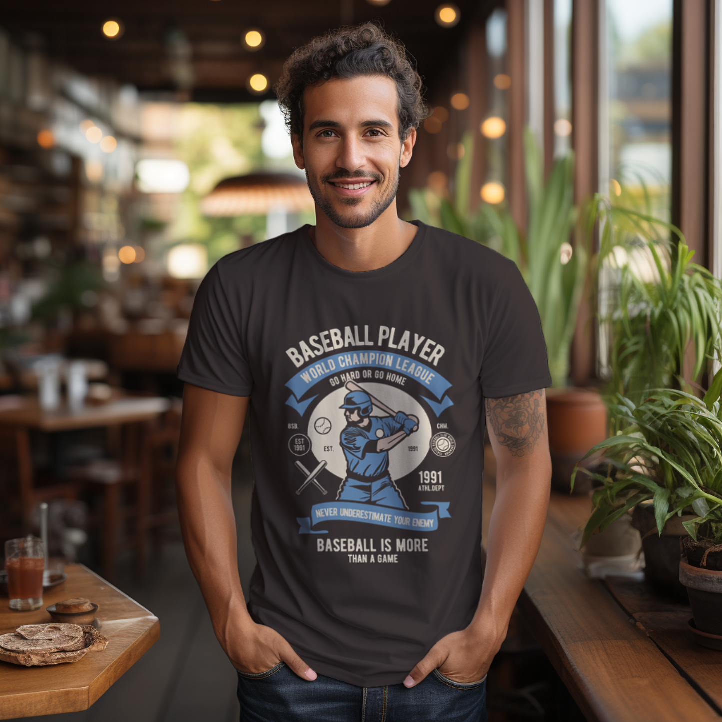 Baseball T-shirt for Men