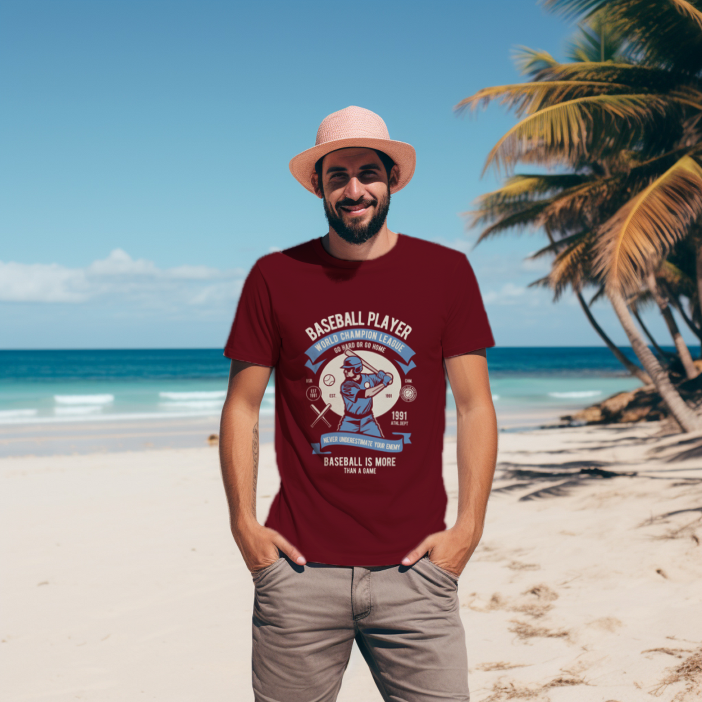 Baseball T-shirt for Men