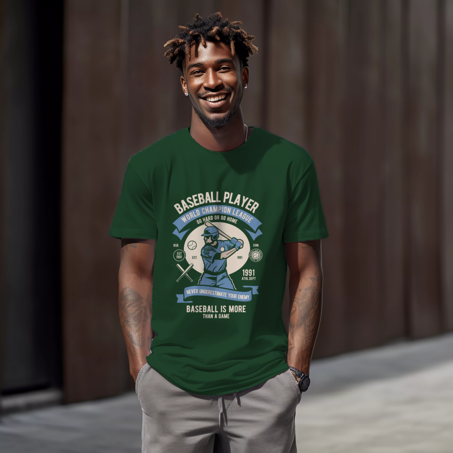 Baseball T-shirt for Men