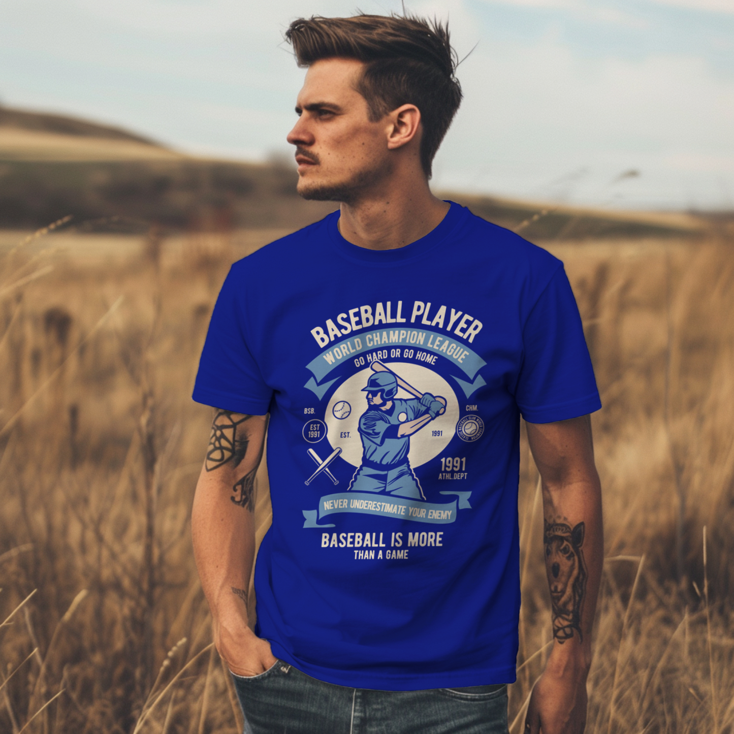 Baseball T-shirt for Men
