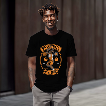 Regular Fit Men's Basketball T-shirt