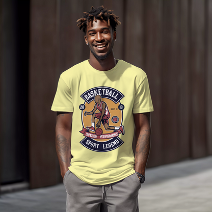 Basketball Printed T-shirt for Men