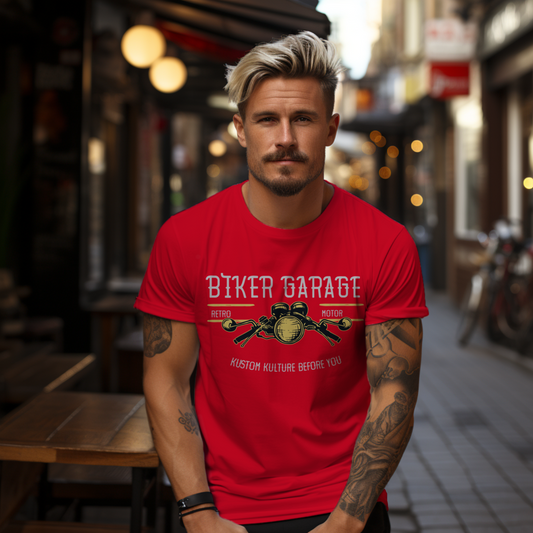 Biker T-shirt for Men