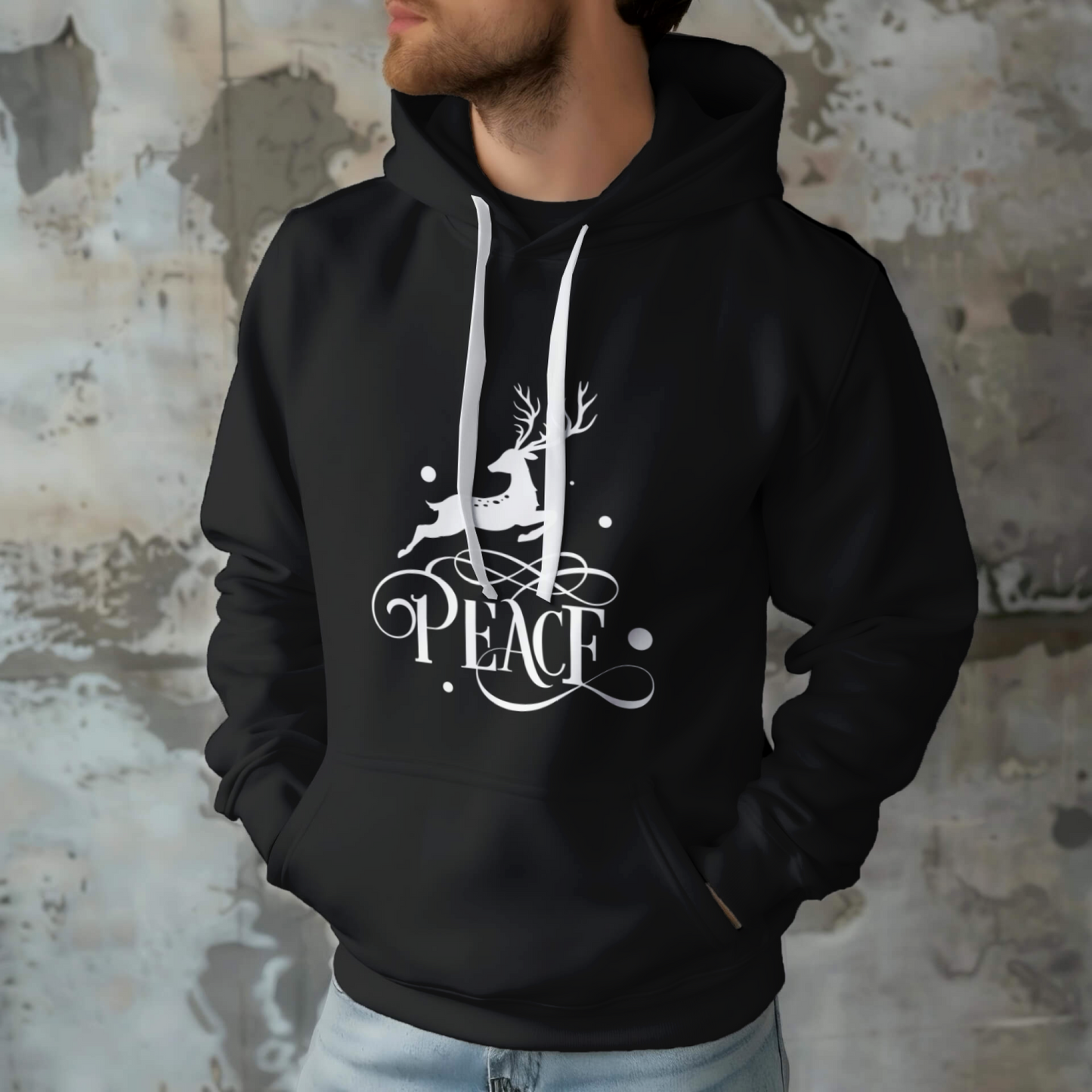 Peace Unisex Hoodie - Casual Koala
