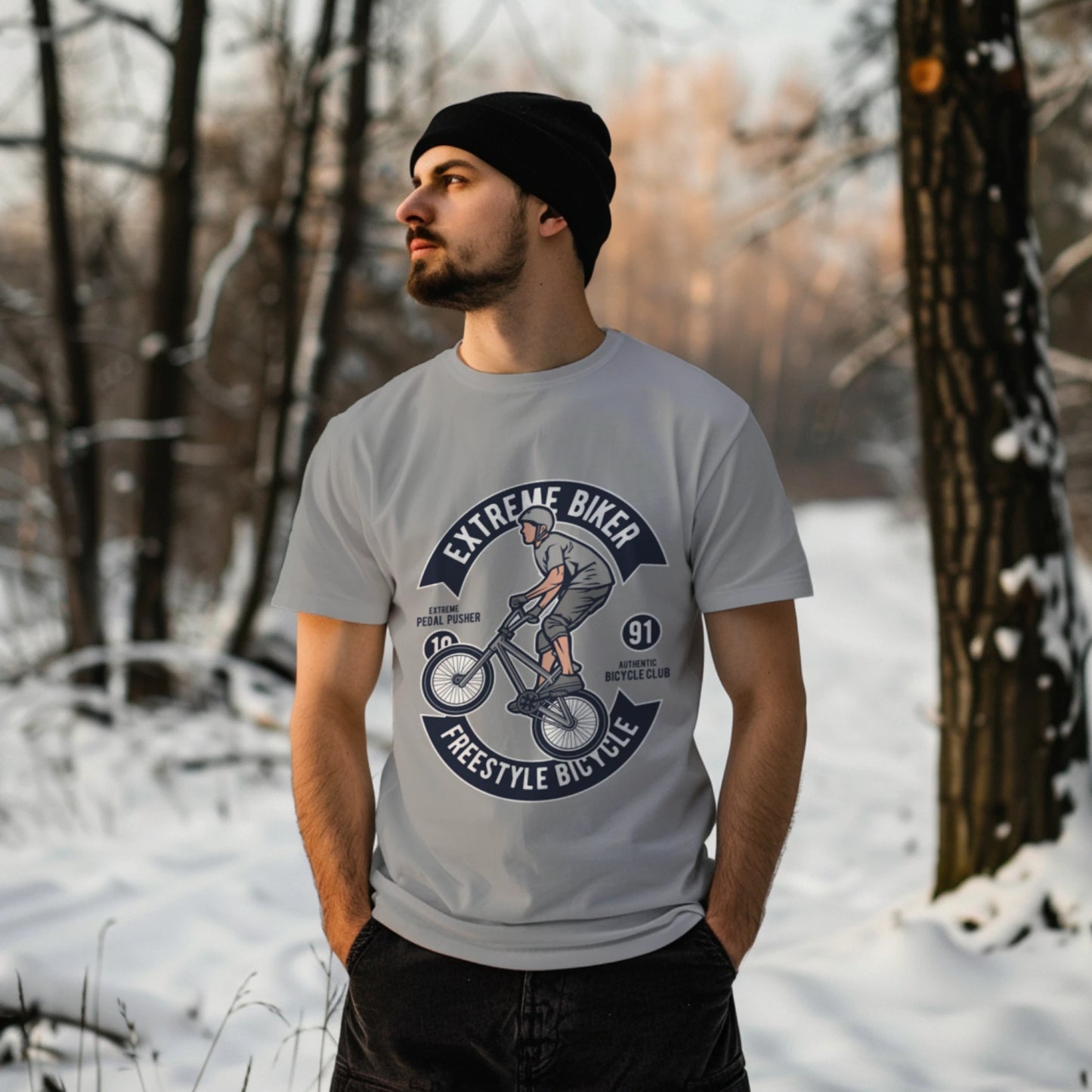 Extreme Biker T-shirt for Men
