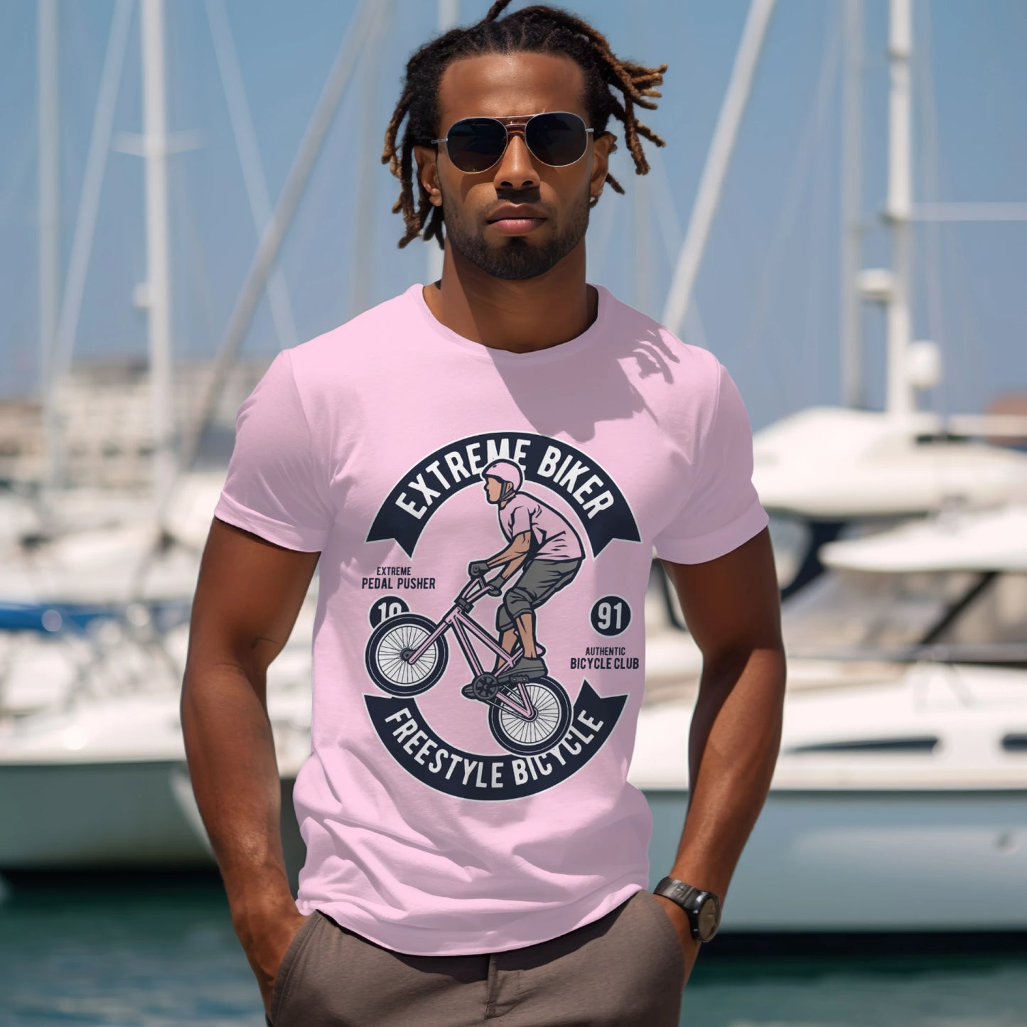 Extreme Biker T-shirt for Men