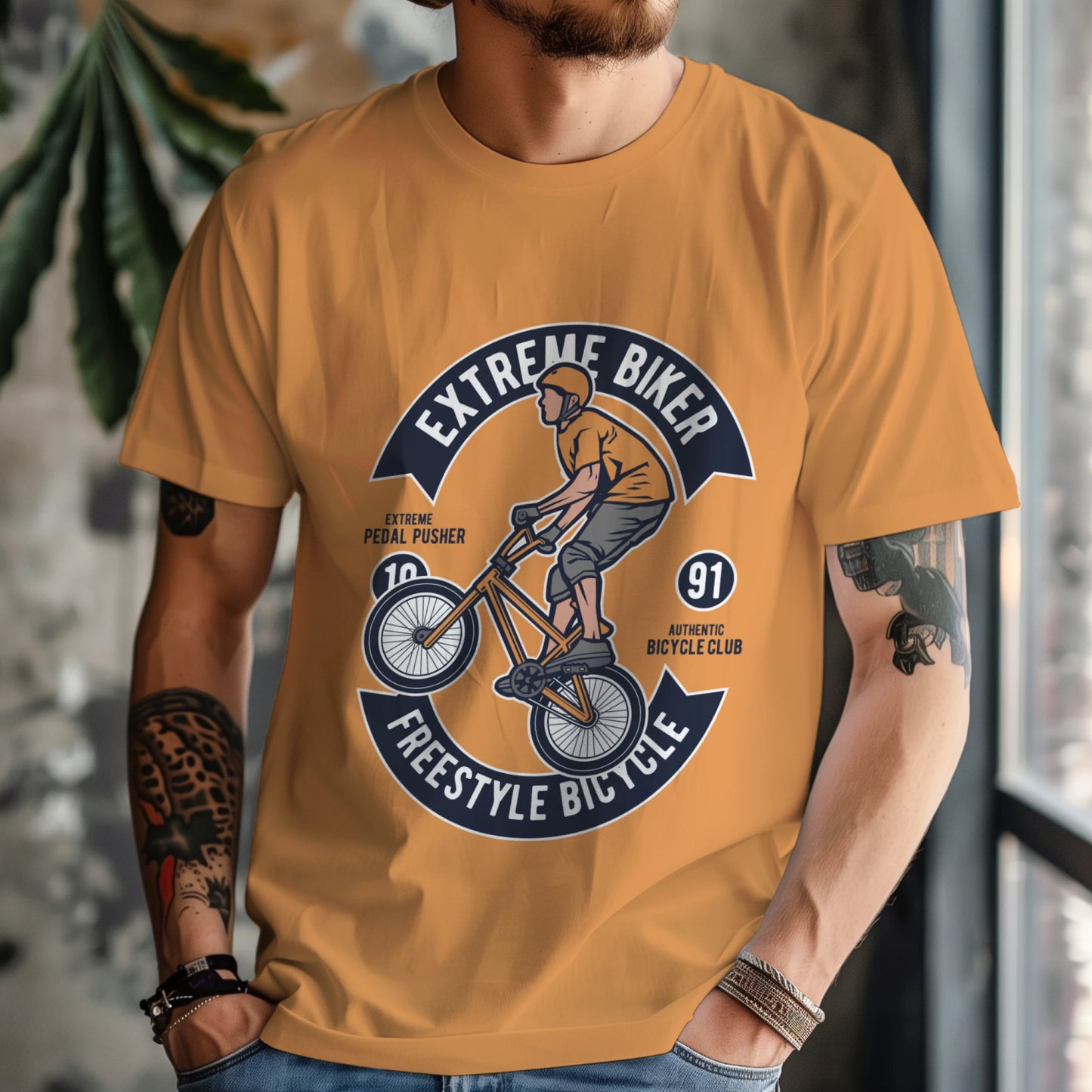 Extreme Biker T-shirt for Men