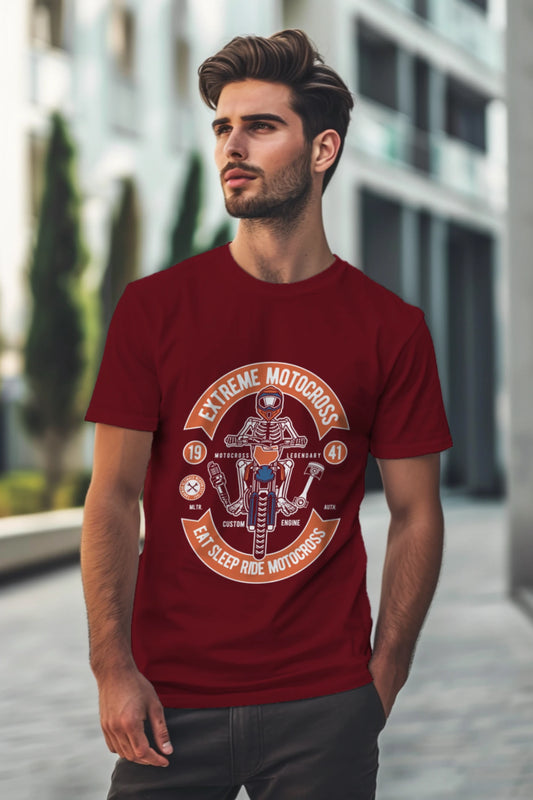 Extreme  Motocross T-shirt for Men