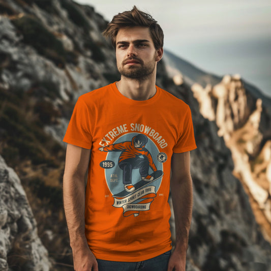 Extreme Snowboard T-shirt for Men