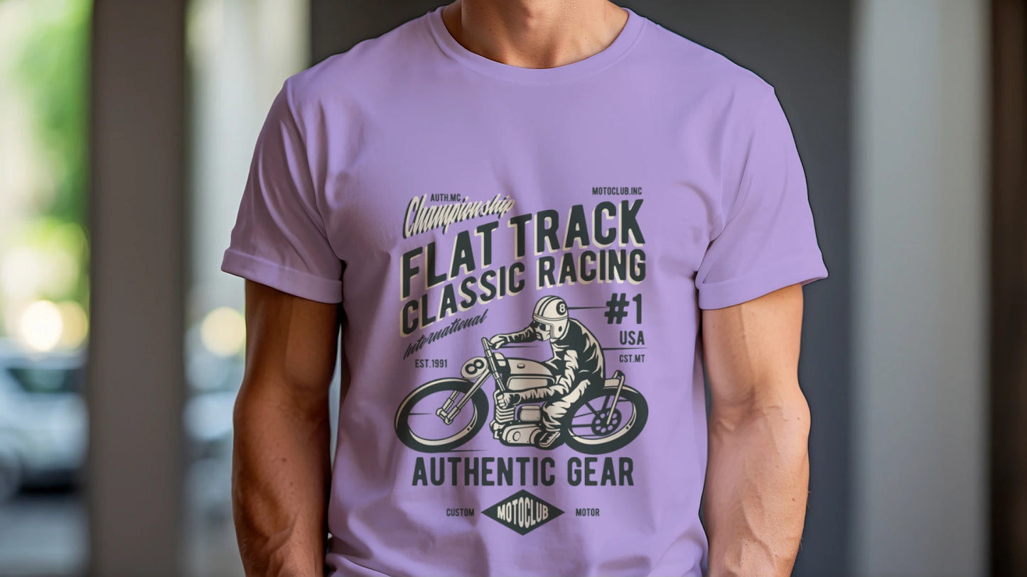 Classic Biker T-shirt for Men