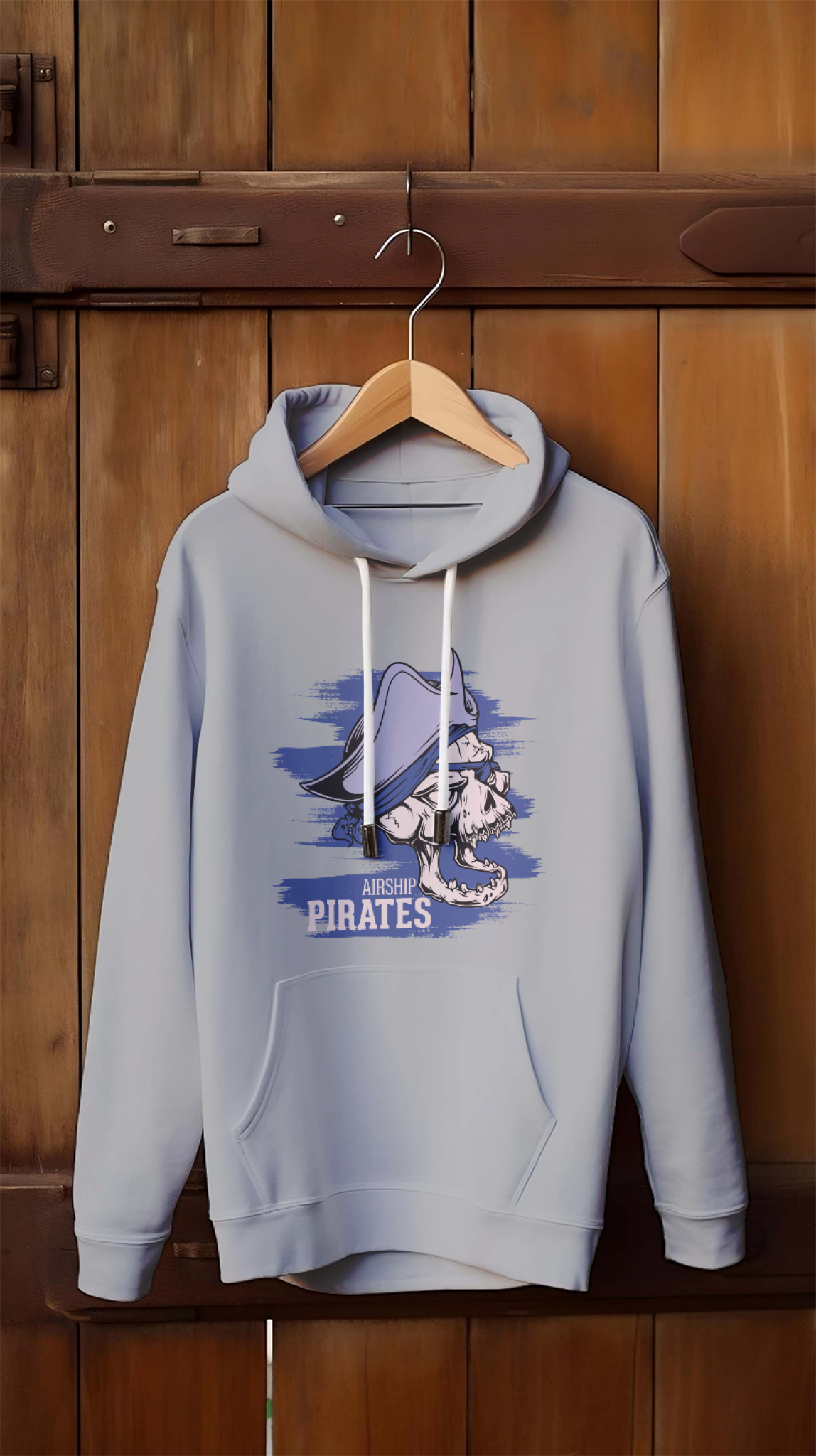 Airship Pirate Unisex Hoodie - Casual Koala