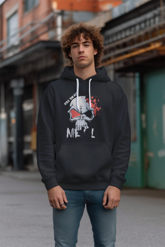 Kill EM All Unisex Hoodie - Casual Koala