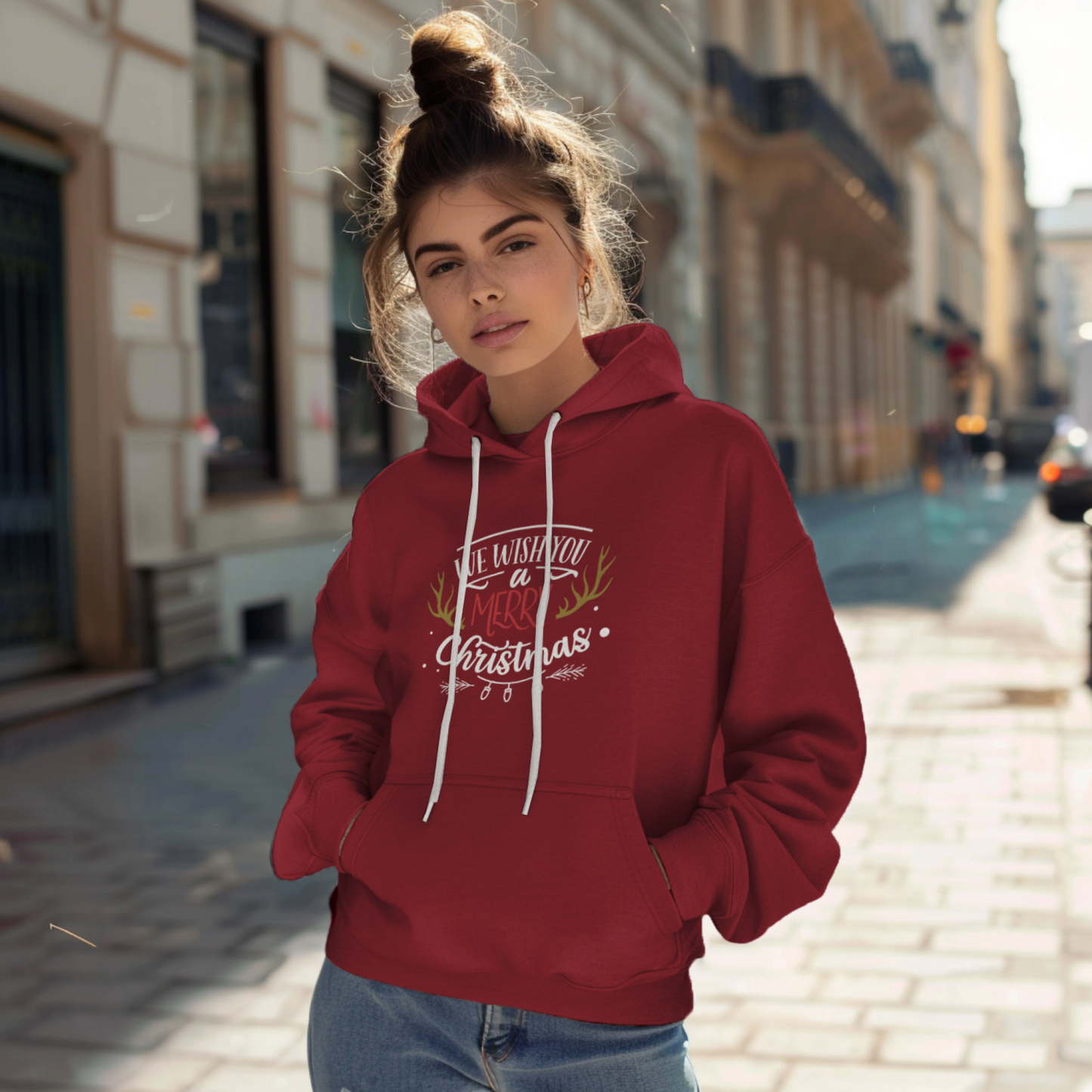 Christmas Theme Unisex Hoodie - Casual Koala