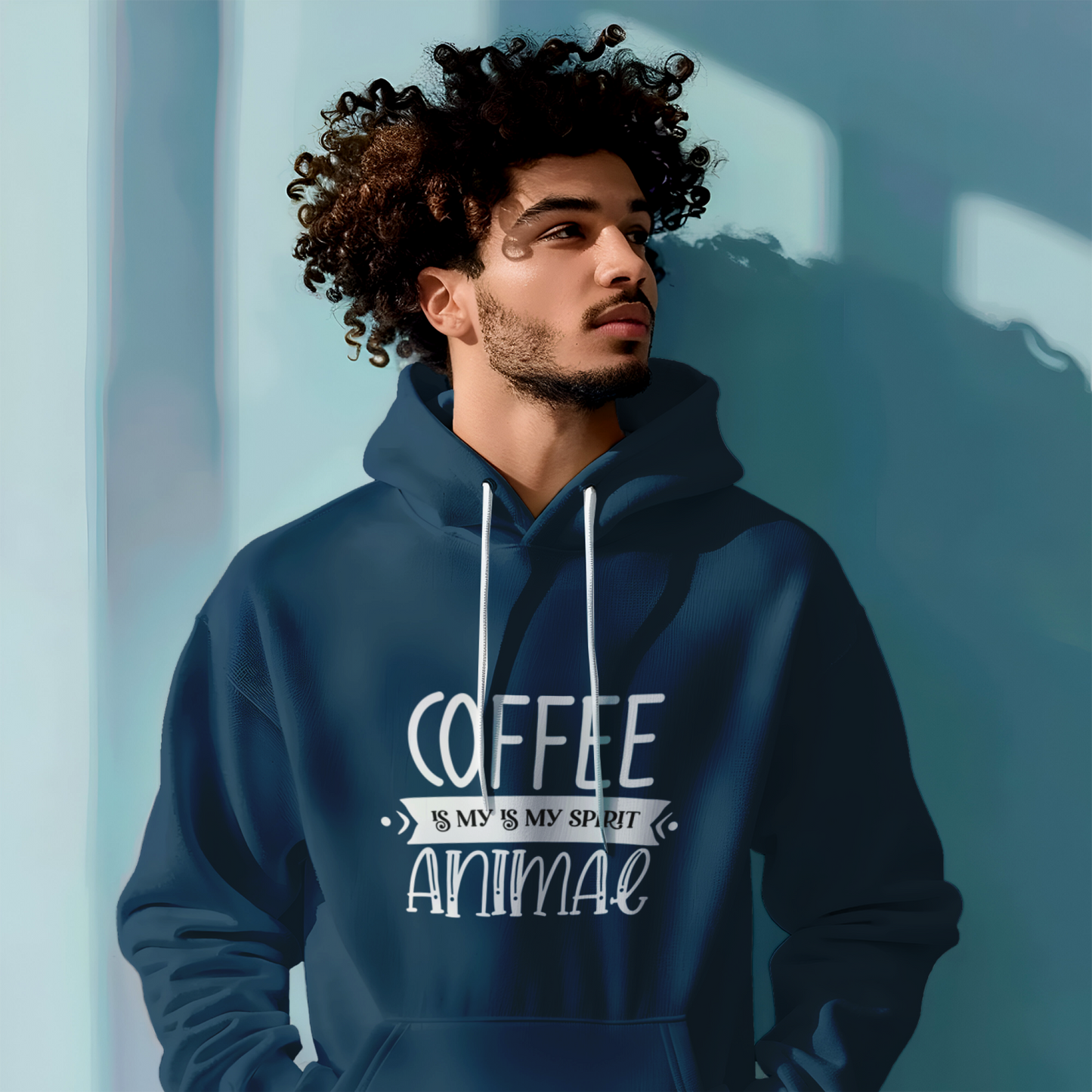 Spirit Animal Coffee Unisex Hoodie - Casual Koala
