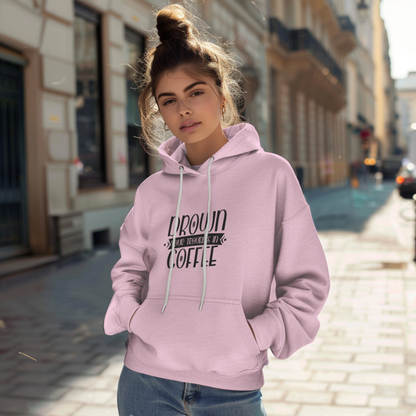 Drown Your Trouble in Coffee Printed Unisex Hoodie - Casual Koala