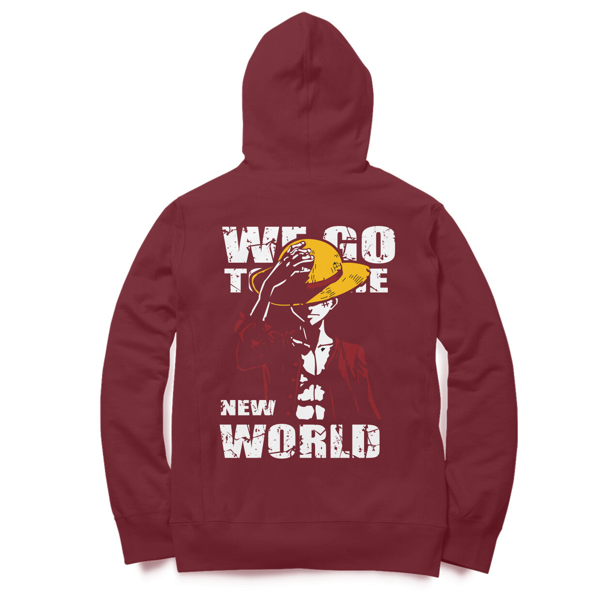 One Piece Regular Fit Unisex Hoodies