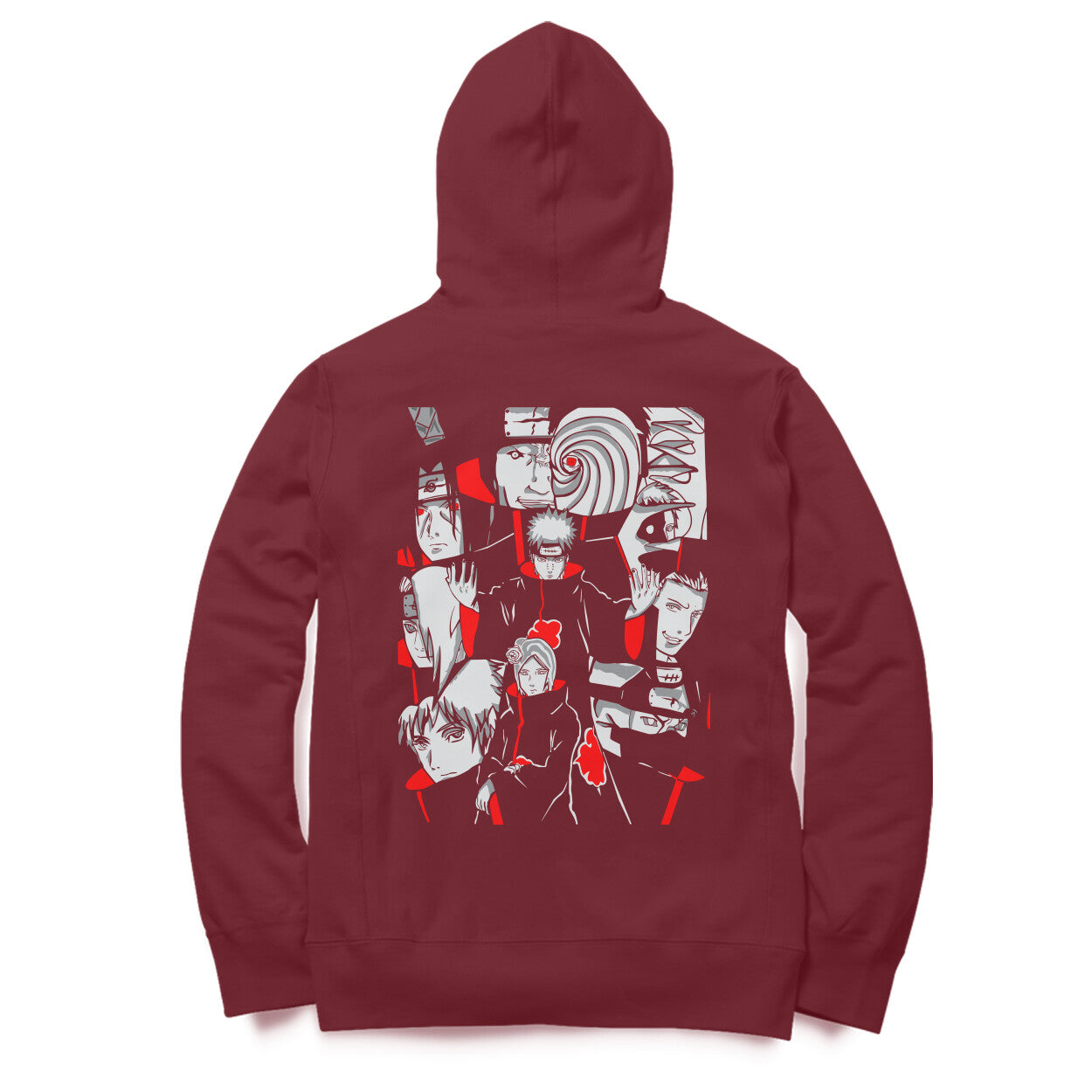 Naruto Back and Front Printed Unisex Hoodie
