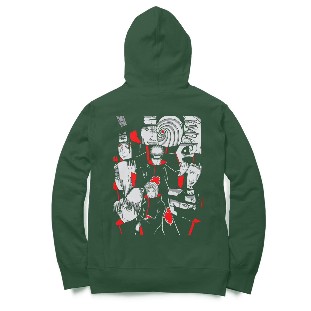 Naruto Back and Front Printed Unisex Hoodie