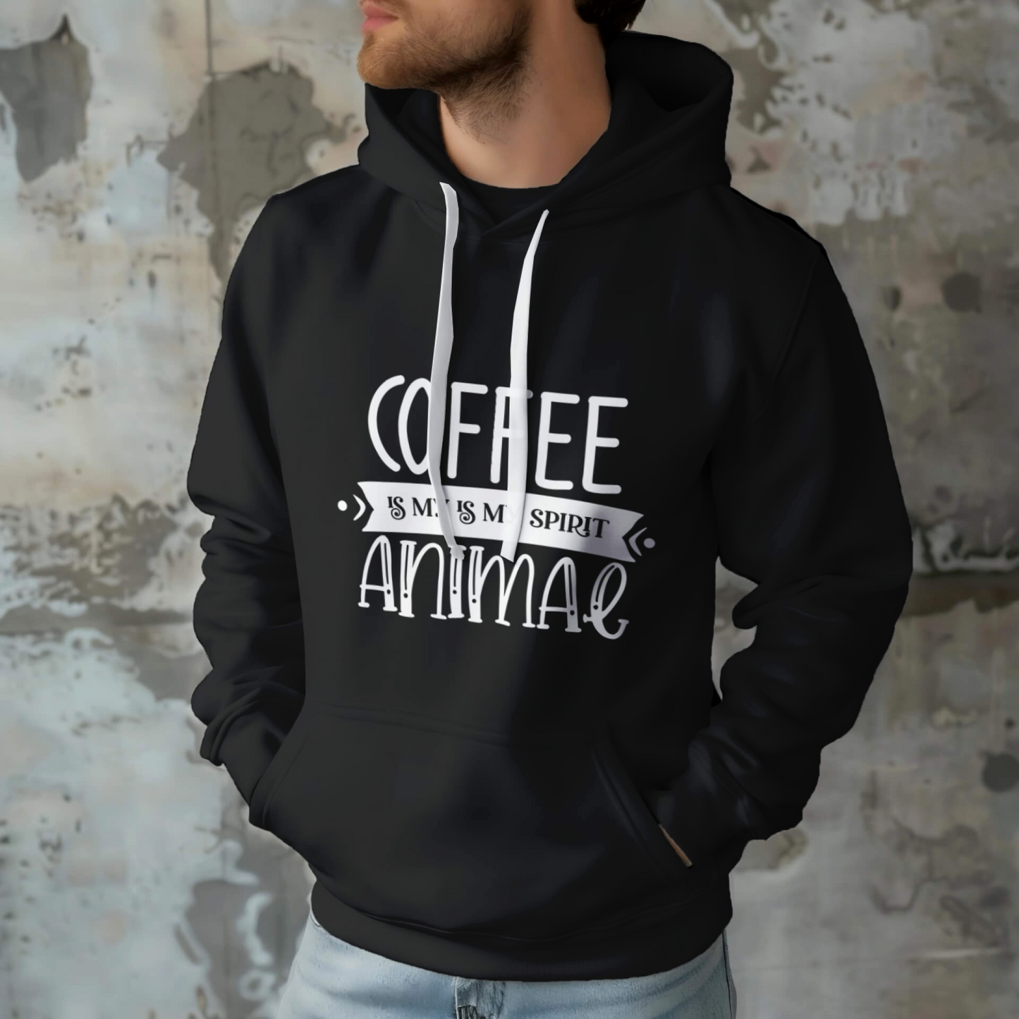 Spirit Animal Coffee Unisex Hoodie - Casual Koala